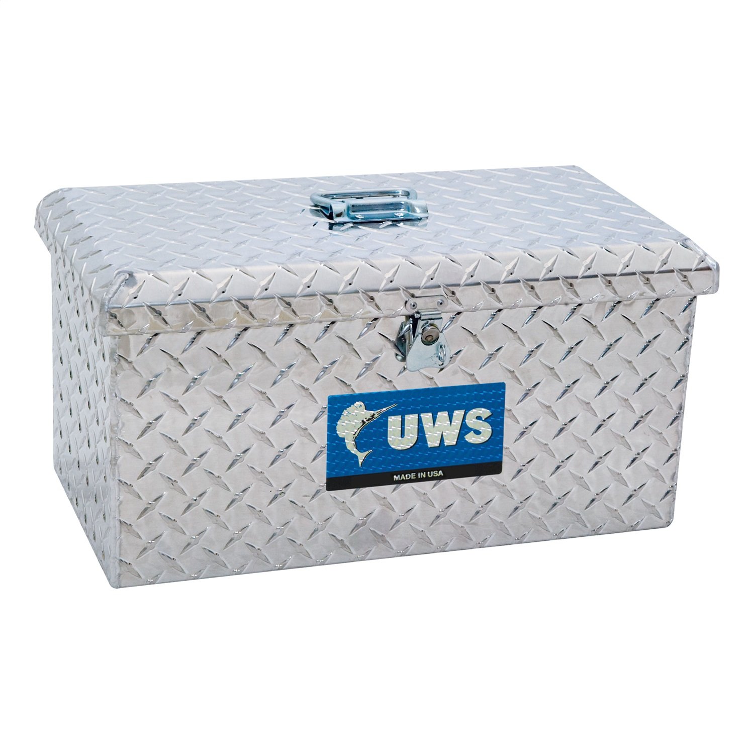 UWS TB-2 20-Inch Large Heavy-Duty Tote Box with Lid - Waterproof Storage Container for Tools, Camping Gear & Work Supplies | Perfect for Job Sites, Garage Organization & Outdoor Adventures