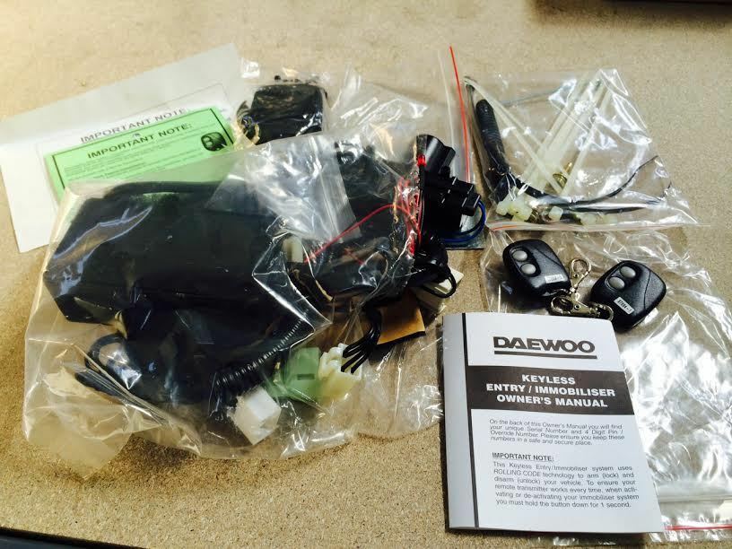 Daewoo Nubira Keyless Entry Remote & Immobilizer Kit - Car Security System for Easy Access & Theft Protection | Perfect for Parking, Night Driving & Daily Commute