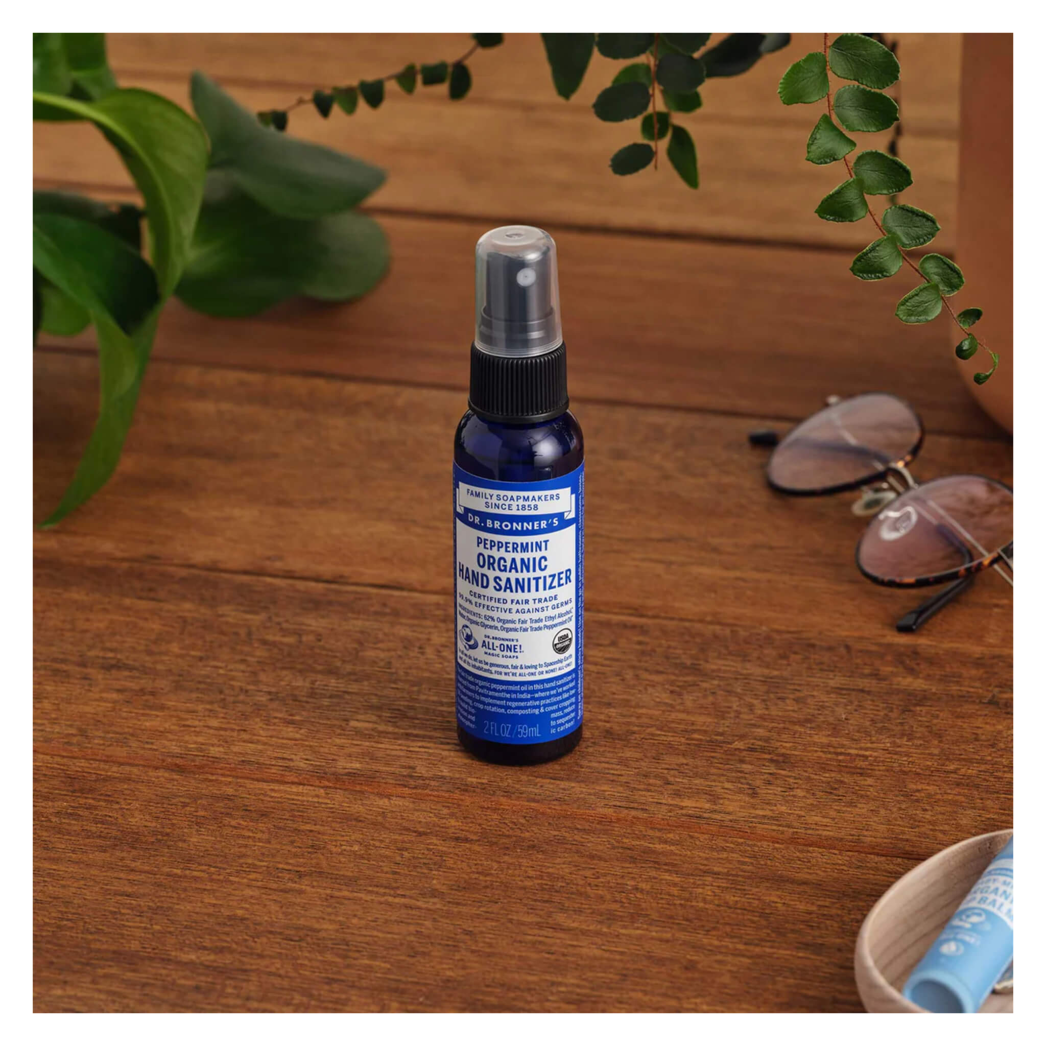 Organic Hand Sanitizer Gel with Aloe Vera - 70% Alcohol for Effective Germ Protection - Travel Size, Pocket-Friendly - Perfect for Home, Office, Gym & On-The-Go Use