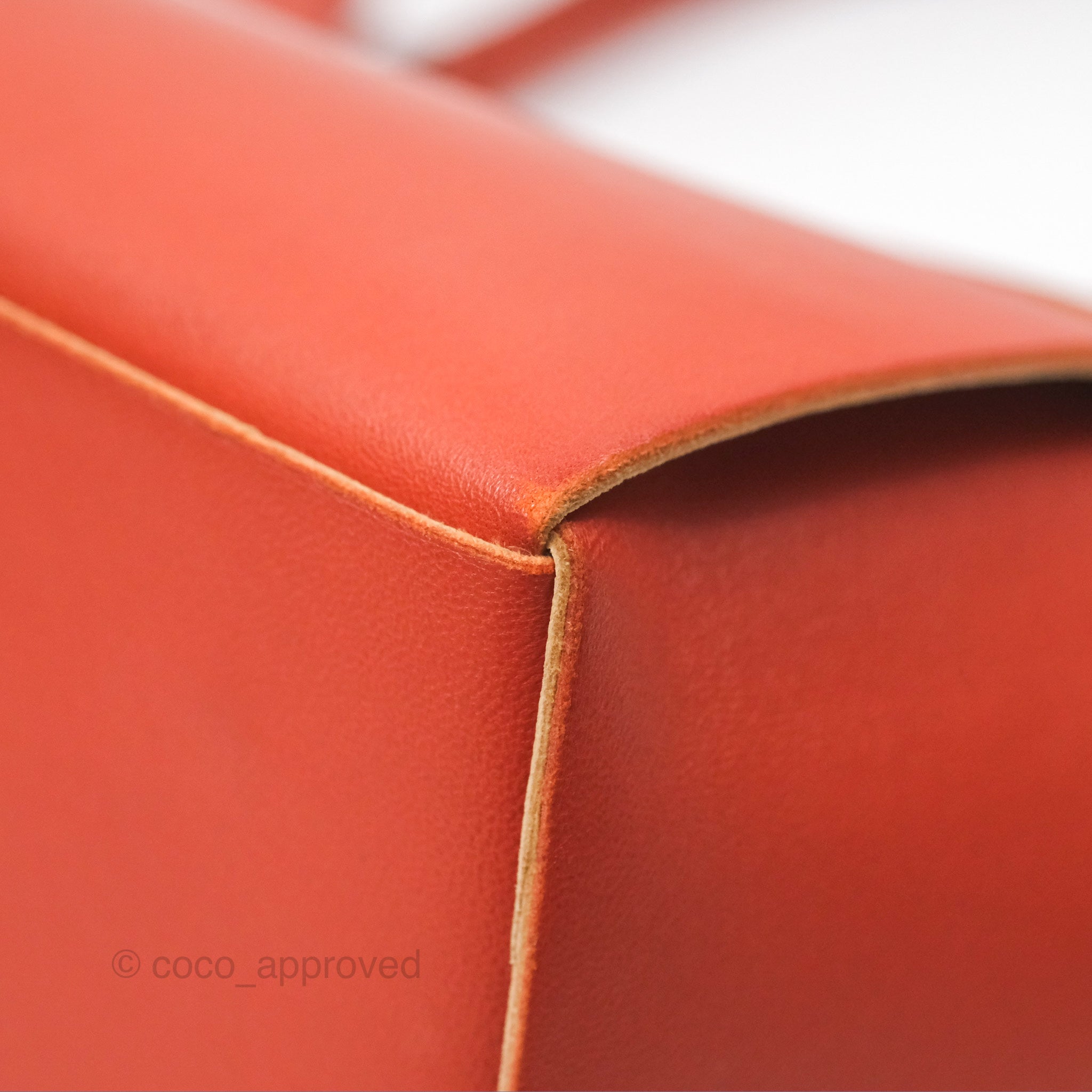 Bottega Veneta Small Arco Tote Bag in Dark Orange - Premium Micro Intreccio Lambskin Leather Handbag for Women | Perfect for Work, Travel & Everyday Luxury