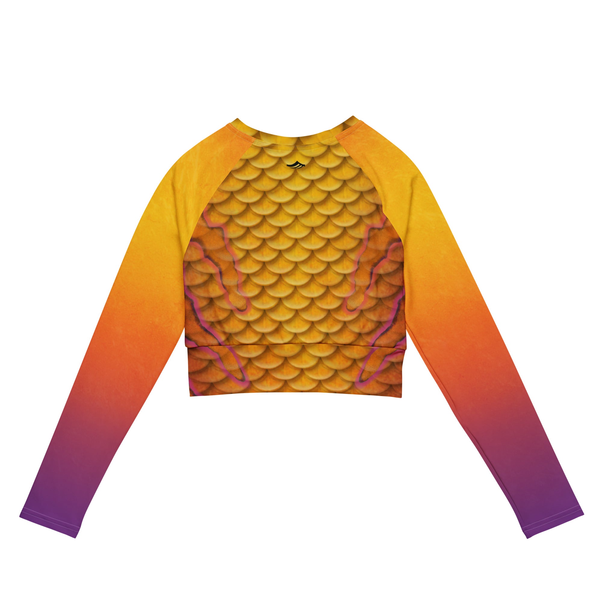 Mimosa Eco-Friendly Cropped Rash Guard - UPF 50+ Sun Protection for Surfing, Swimming & Beach Activities