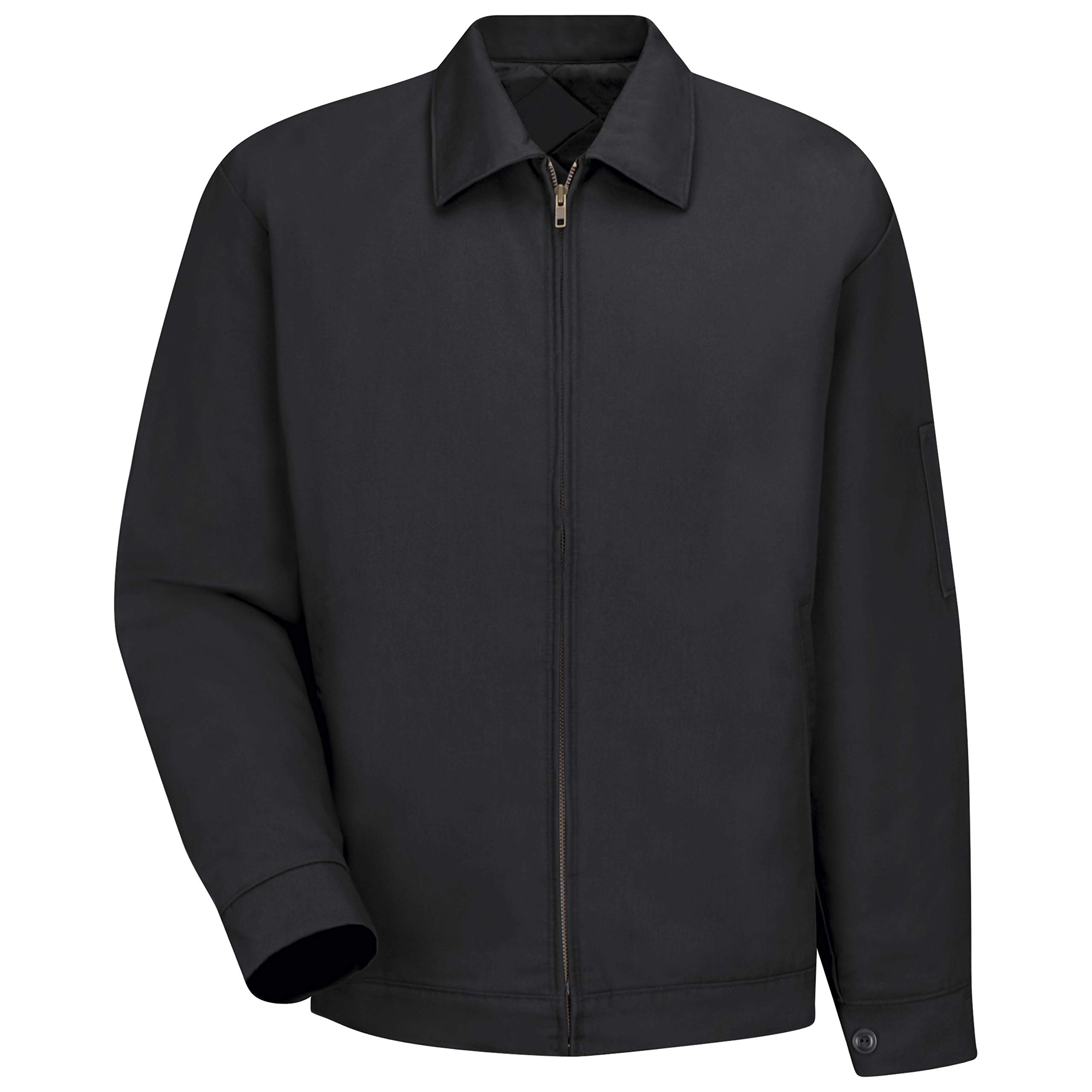 Red Kap Men's Slash Pocket Jacket - Durable Workwear with Multiple Pockets for Tools & Essentials | Ideal for Construction, Mechanics & Outdoor Work