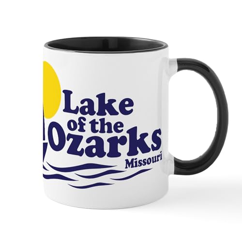 White/Black Inside - Lake Of The Ozarks Missouri Mugs