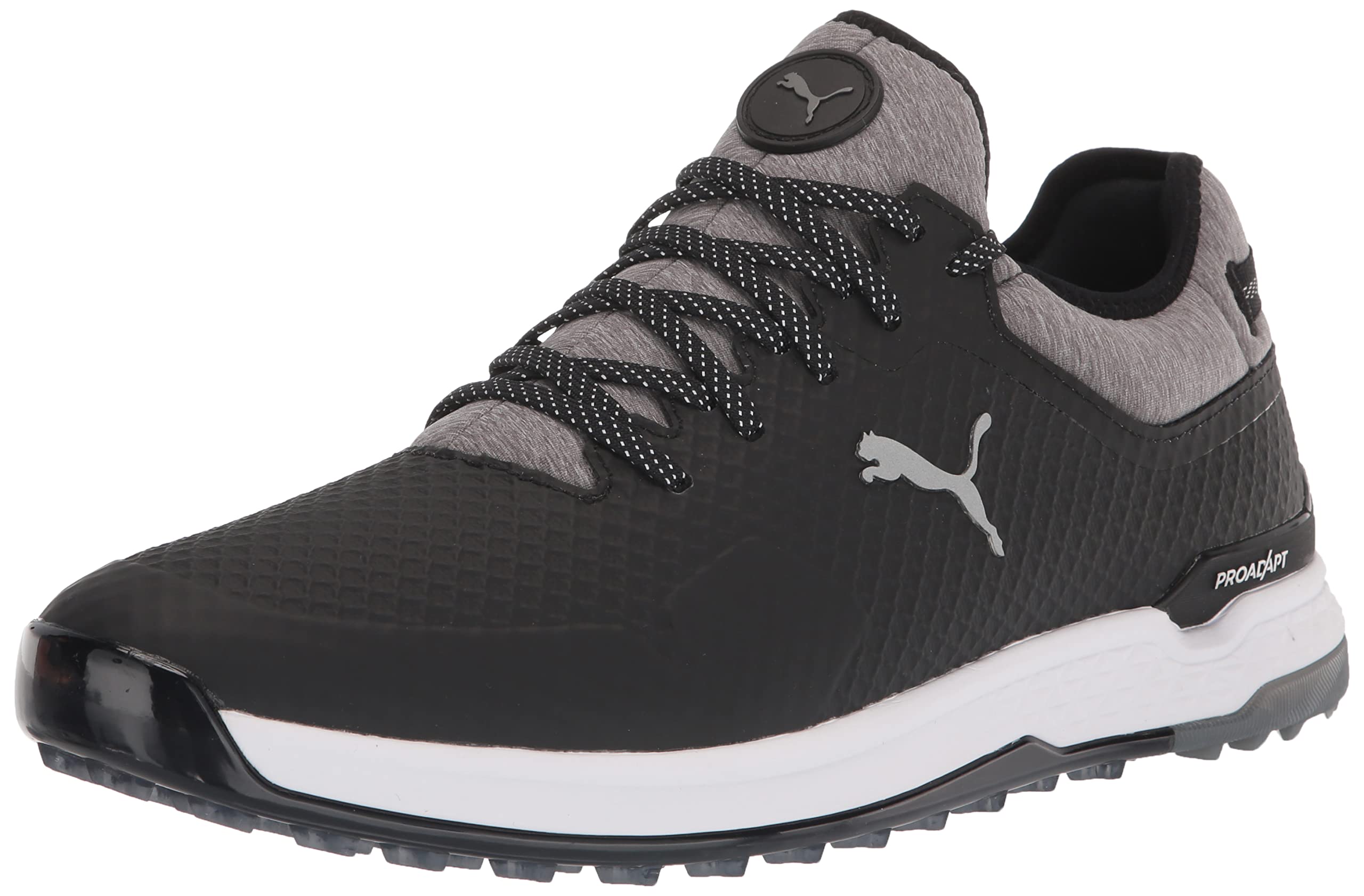 PUMA GOLF Men's Proadapt Alphacat Spiked Golf Shoes - Waterproof & Comfortable for Walking - Perfect for Golf Course & Outdoor Sports