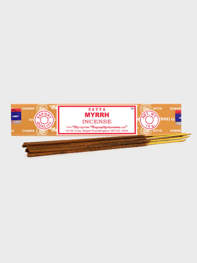 Satya Nag Champa Incense Sticks 15g Box - Premium Aromatic Sticks for Meditation, Yoga & Home Fragrance