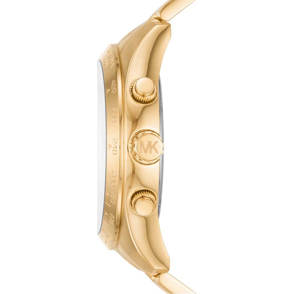 Michael Kors Slim Runway Women's Watch - 42mm Stainless Steel Case & Band, Three-Hand Movement | Perfect for Office, Date Night & Everyday Wear