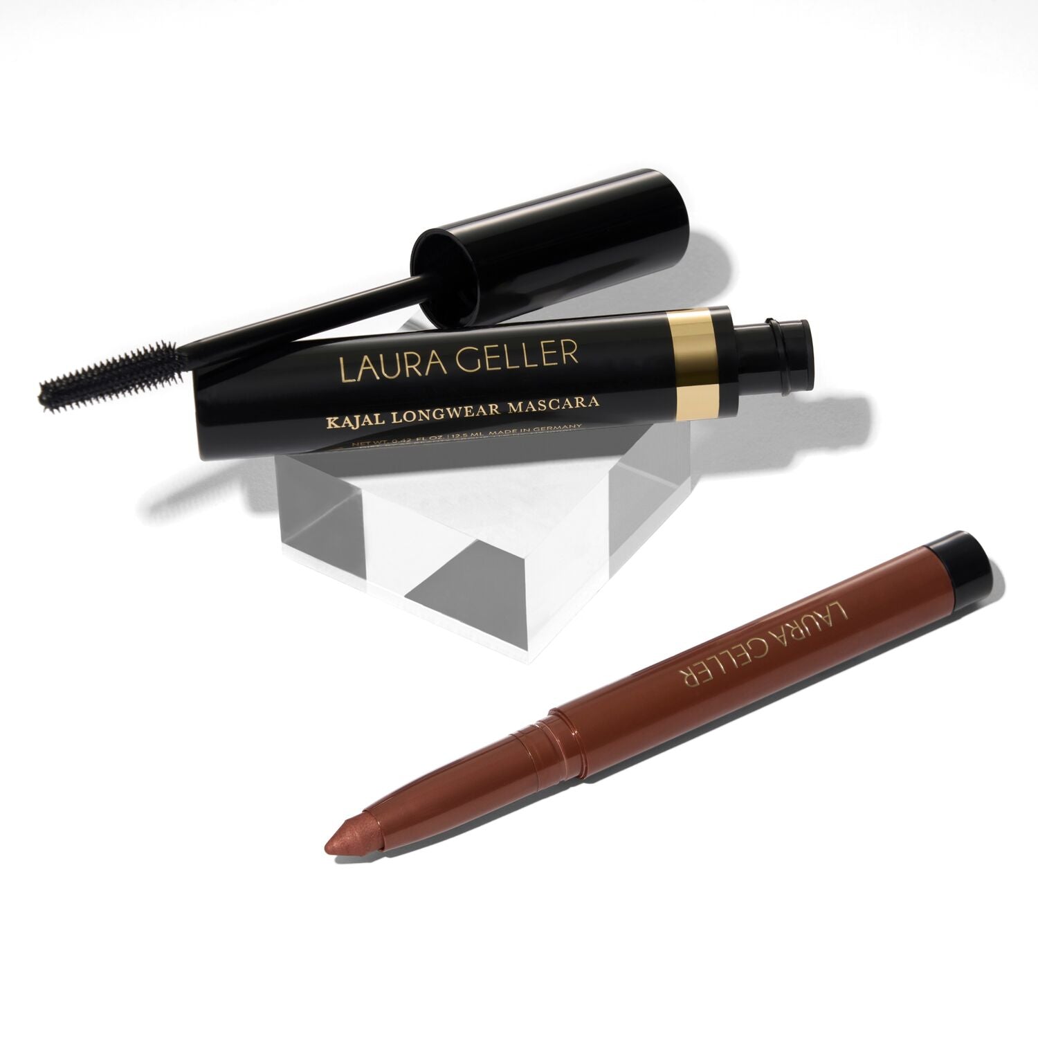 Bold Beauty Kajal Eyeliner Duo - Waterproof & Smudge-Proof Kohl Pencil for Long-Lasting Eye Makeup - Perfect for Everyday Wear, Parties & Special Occasions