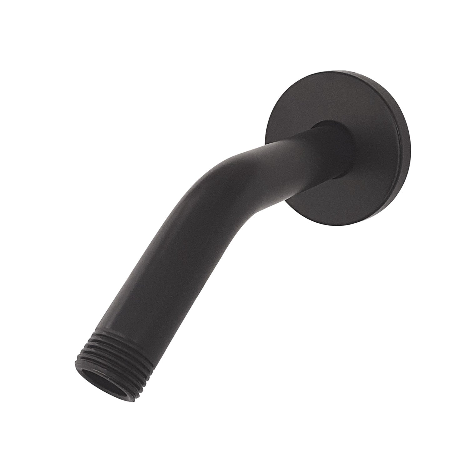 AquaElements K151K5 6 Inch Adjustable Shower Arm with Round Flange, Oil Rubbed Bronze Finish - Perfect for Bathroom Renovation & Modern Shower Upgrades