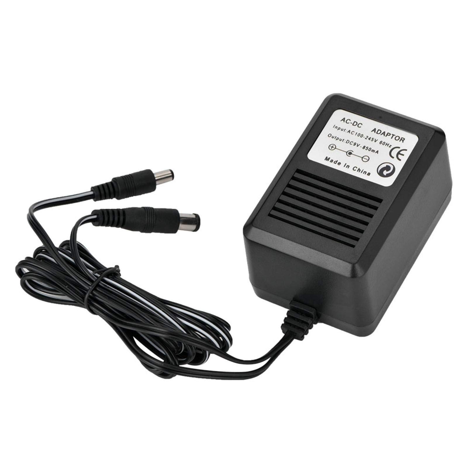 Topiky 3-in-1 AC Power Adapter for Sega Genesis - Replacement Power Supply Cord for Classic Gaming Console | Perfect for Retro Gaming Setup & Console Restoration