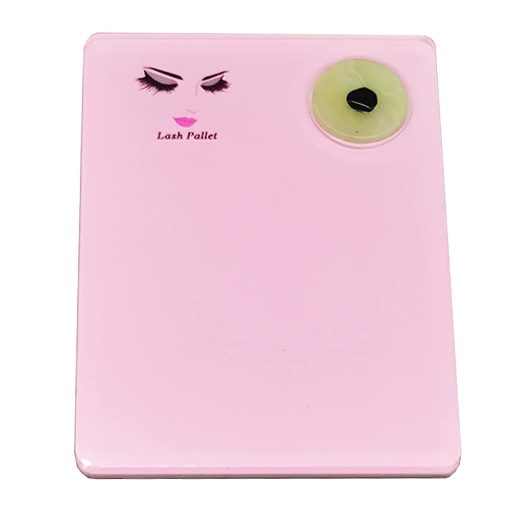 Lurrose Eyelash Extension Glue Palette - Jade Stone Adhesive Tray for Professional Lash Artists | Perfect for Salon, Home Use & DIY Lash Extensions