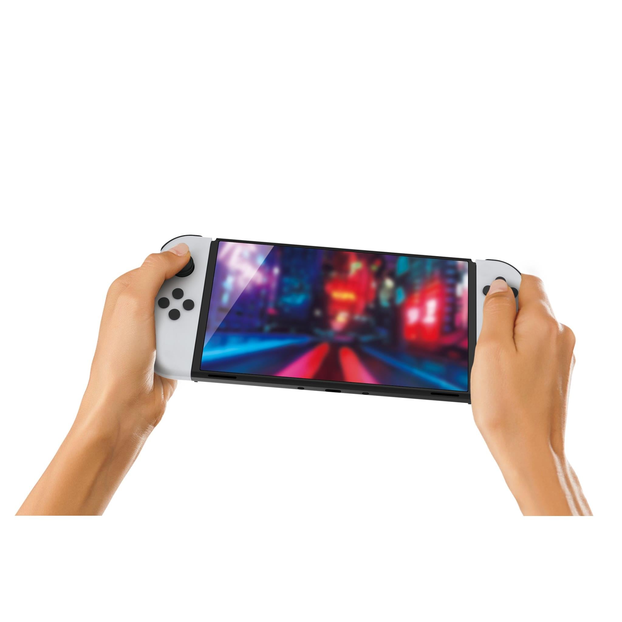 3rd Earth Premium 9H Tempered Glass Screen Protector for Nintendo Switch™ OLED - Shatterproof & Bubble-Free Protection for Gaming, Travel & Everyday Use