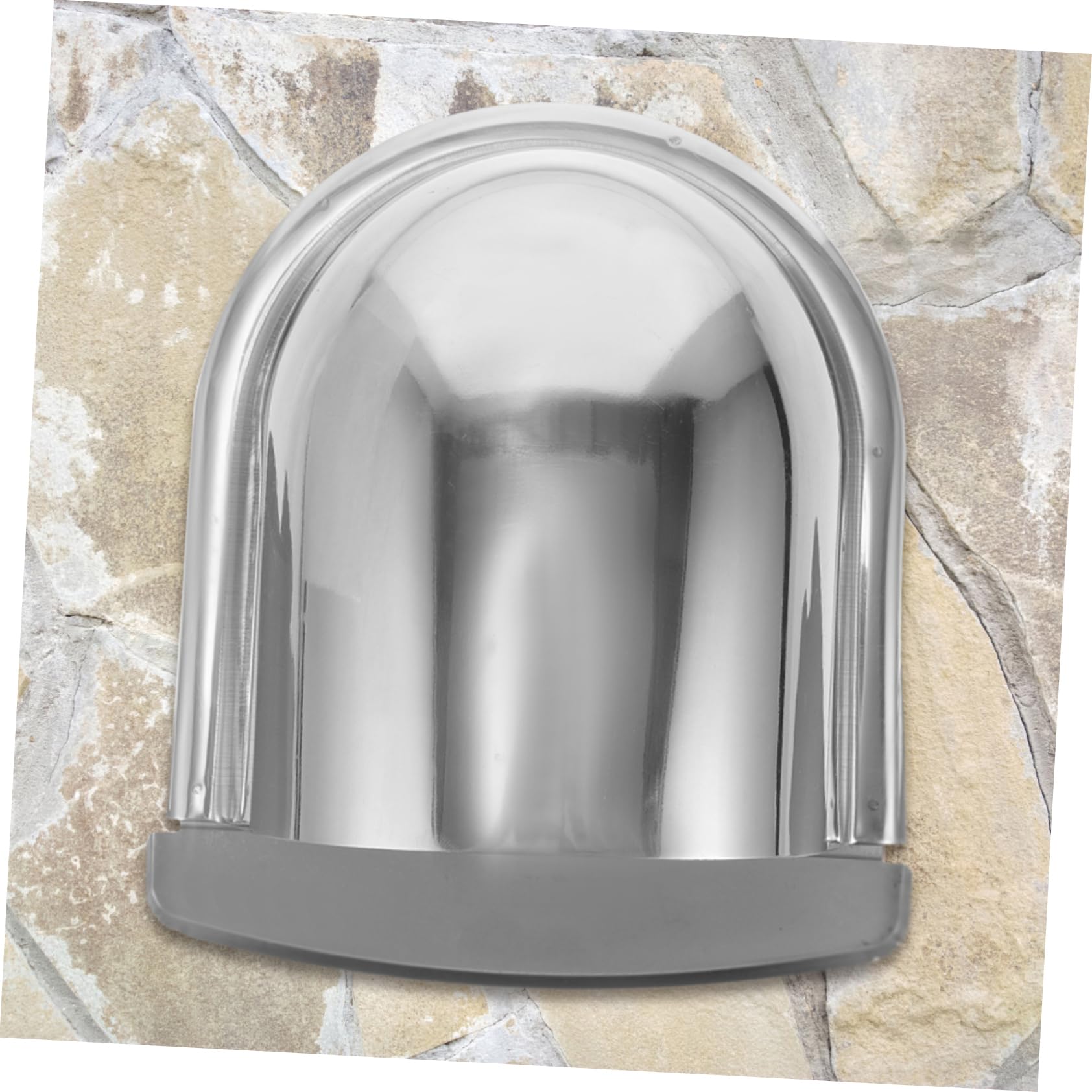 201 Stainless Steel Chimney Rain Cap - Weatherproof Roof Vent Cover for Oil Exhaust & Outdoor Protection | Perfect for Homes, Cabins & RV Chimneys