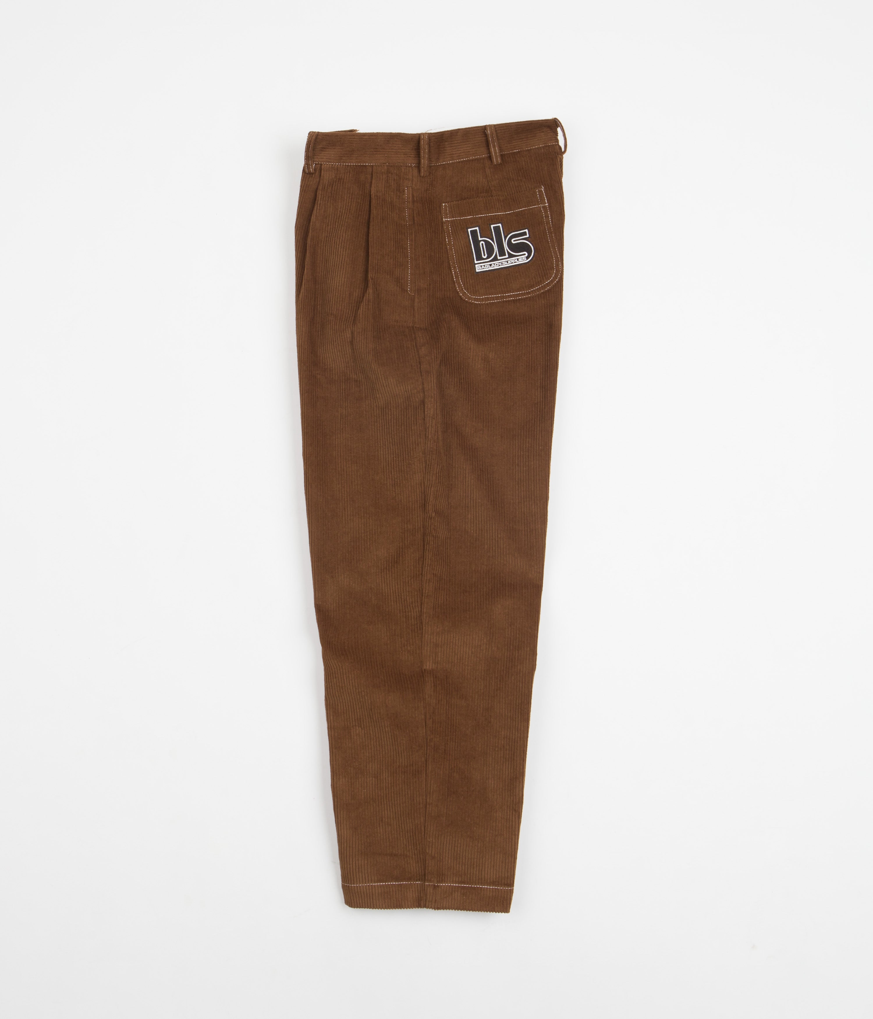Baglady BLS Cord Pants for Women - Comfortable Corduroy Trousers in Chocolate Brown | Perfect for Casual Wear, Office & Fall Fashion