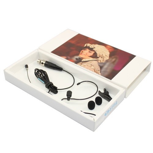 Lectrosonics ME2-C4L Black Single-Ear Headset with Microphone - Wireless Earset for Professional Audio, Live Performances & Broadcast Use