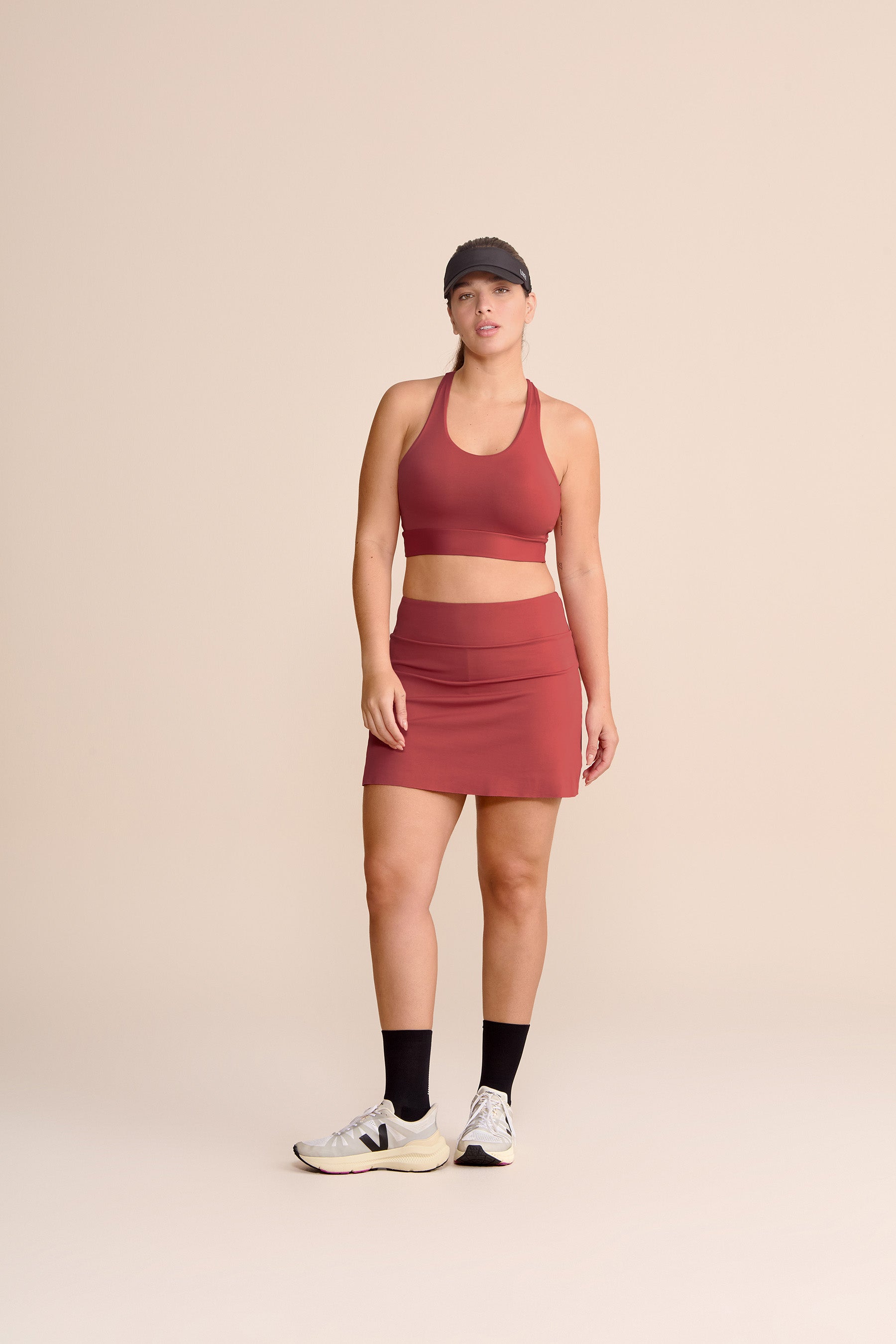 Racer Sense® High Support Sports Bra for Women - Running, Yoga & Gym Workouts - Breathable & Comfortable Activewear