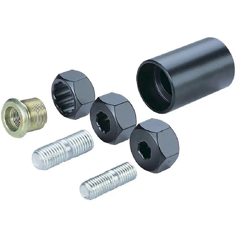 GP 1-1/8 Inch Cap Nut & 5/8 Inch / 3/4 Inch Wheel Stud Removal Kit - Professional Automotive Lug Nut Extractor for Truck, SUV, and Car Wheel Repair