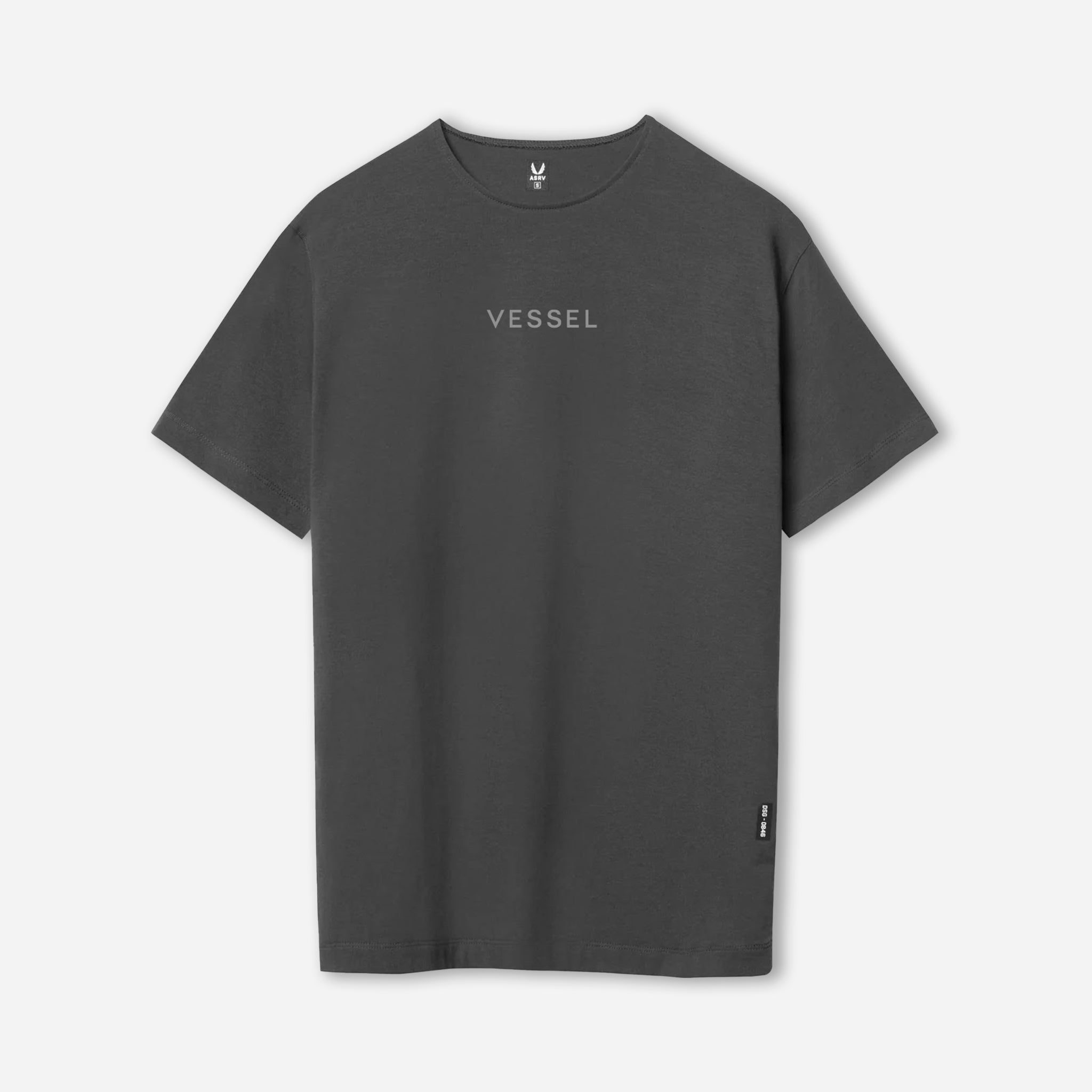 VESSEL x ASRV CottonPlus Standard Mesh Back Tee - Breathable Performance Shirt for Running, Gym & Outdoor Activities