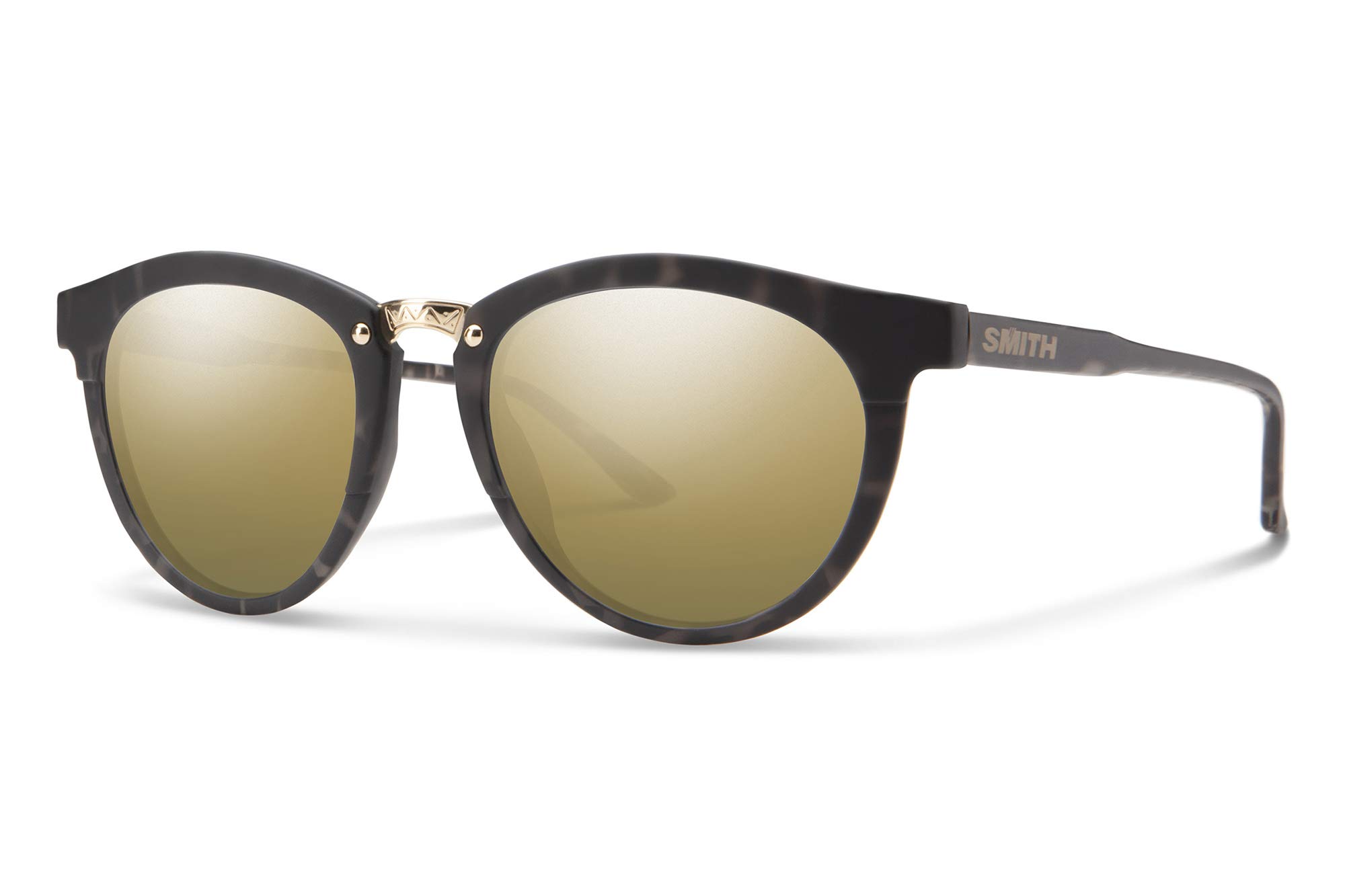 Smith Questa Carbonic Polarized Sunglasses - Matte Black Frame with Crystal/Polarized Gray Lenses - UV Protection for Outdoor Sports, Driving & Beach Activities