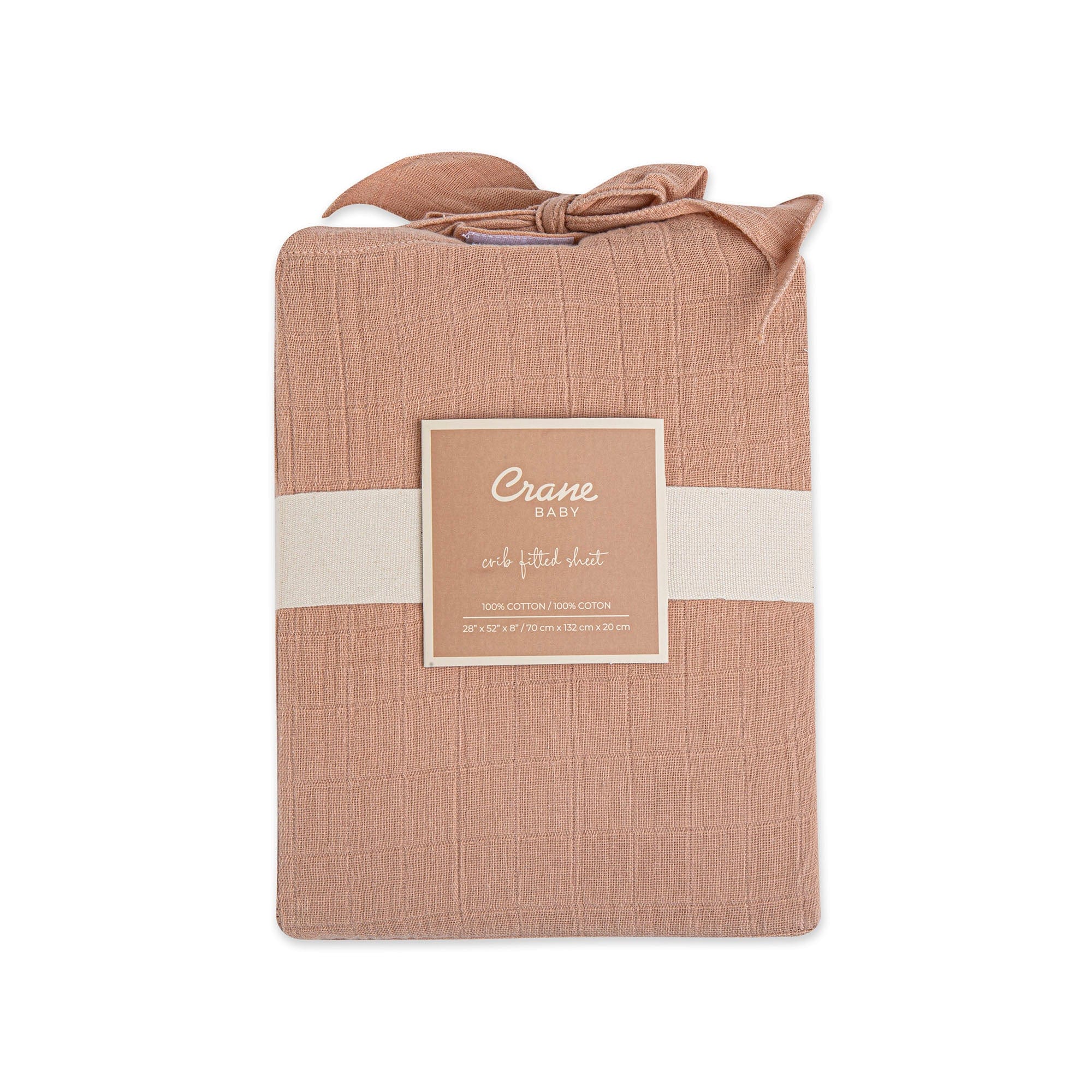 Soft Organic Cotton Fitted Crib Sheet for Baby Crib - Breathable & Hypoallergenic Nursery Bedding - Perfect for Newborns, Infants & Toddlers - Ideal for Daycare, Nursery or Home Use