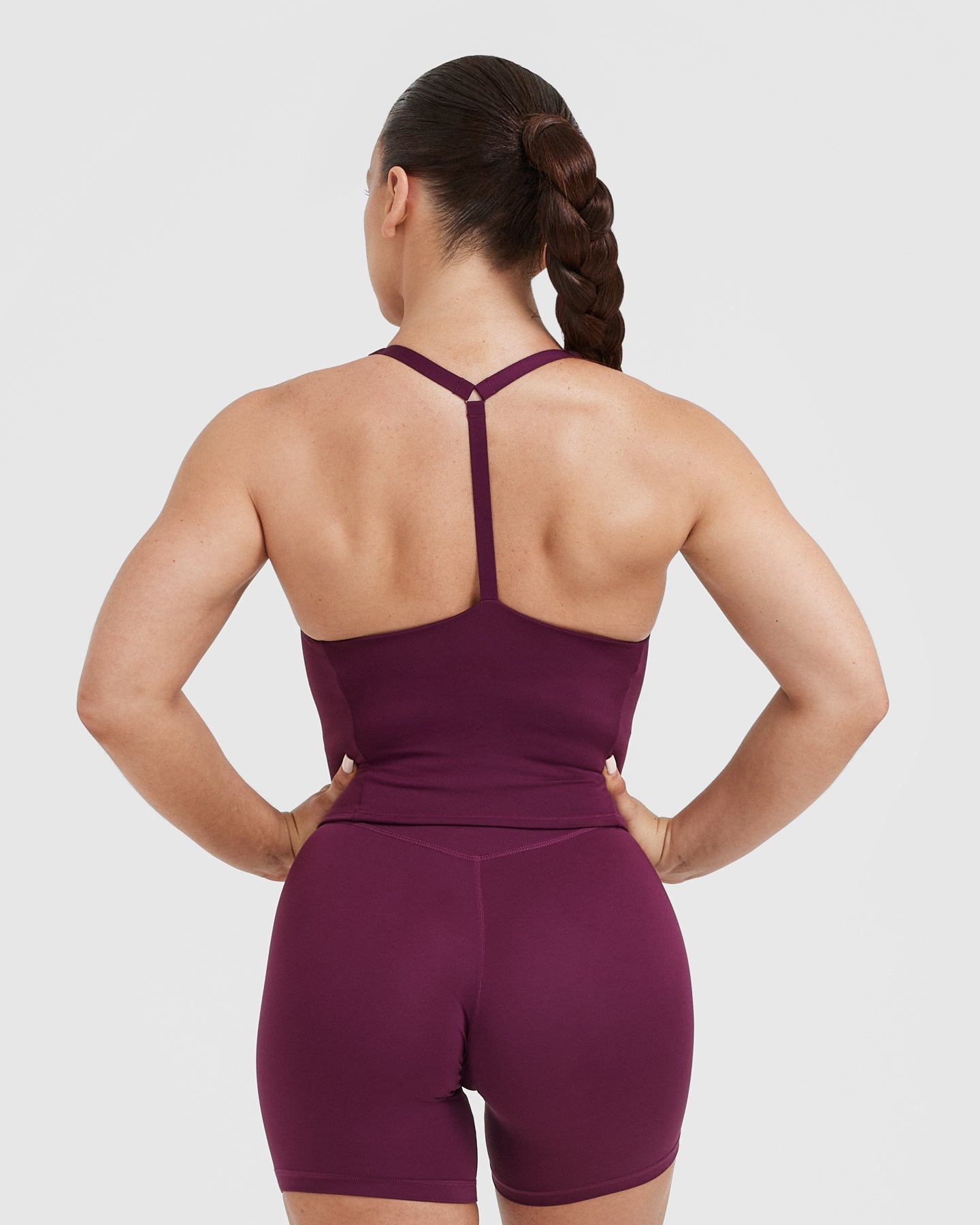Timeless Square Neck Mid Vest for Women | Elegant Ripe Fig Color | Perfect for Layering, Office Wear & Casual Outfits