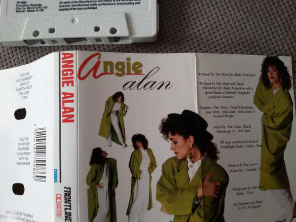 Angie Alan - Cass Album (M) | Vintage Music Collectibles for Audiophiles & Vinyl Enthusiasts | Perfect for Home Listening & Retro Music Gifts