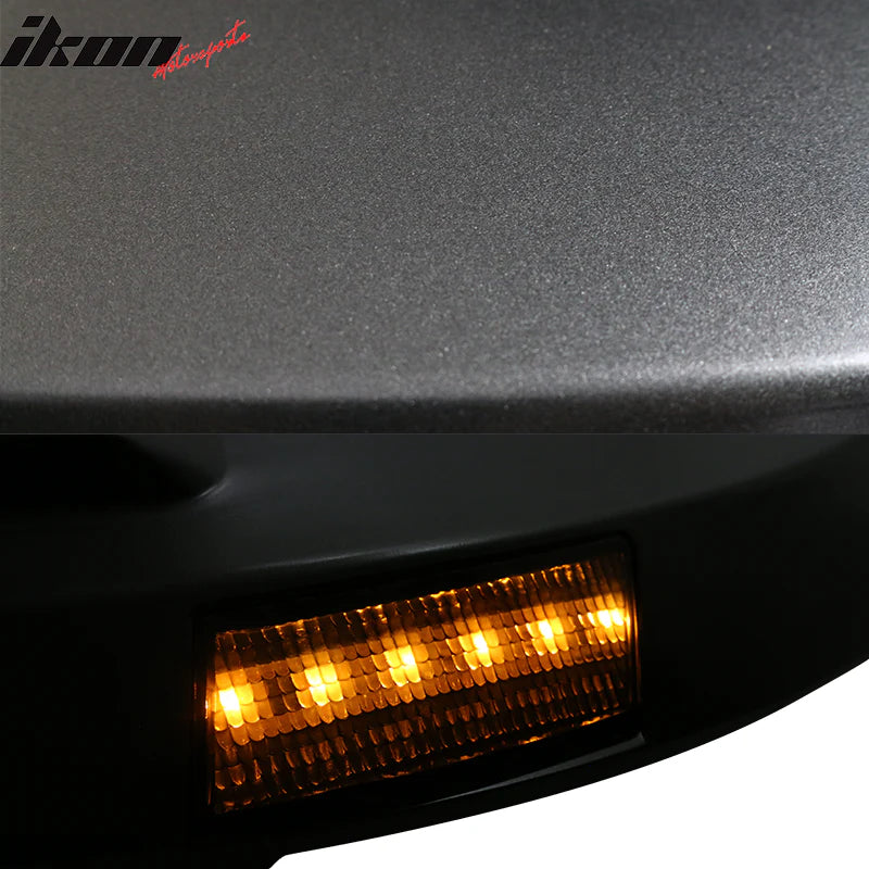 2021-2025 Ford F150 R-Style Matte Black Fender Flares - Durable PP Injection Molded Wheel Arch Covers for Off-Road Protection & Stylish Look