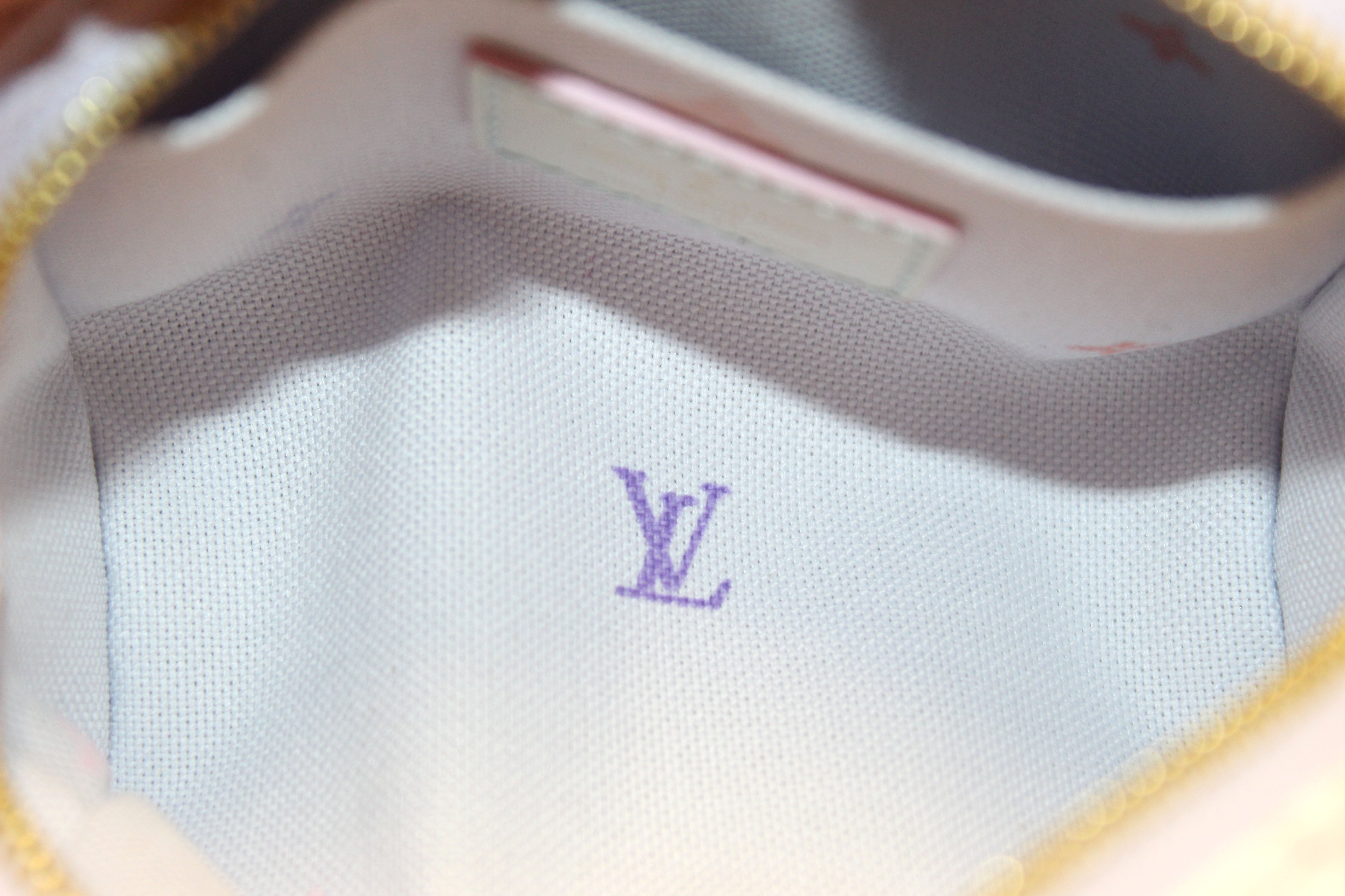 Authentic Louis Vuitton Pastel Escale Giant Monogram Wapity Case - Luxury Compact Wallet for Women, Perfect for Travel, Parties & Everyday Use