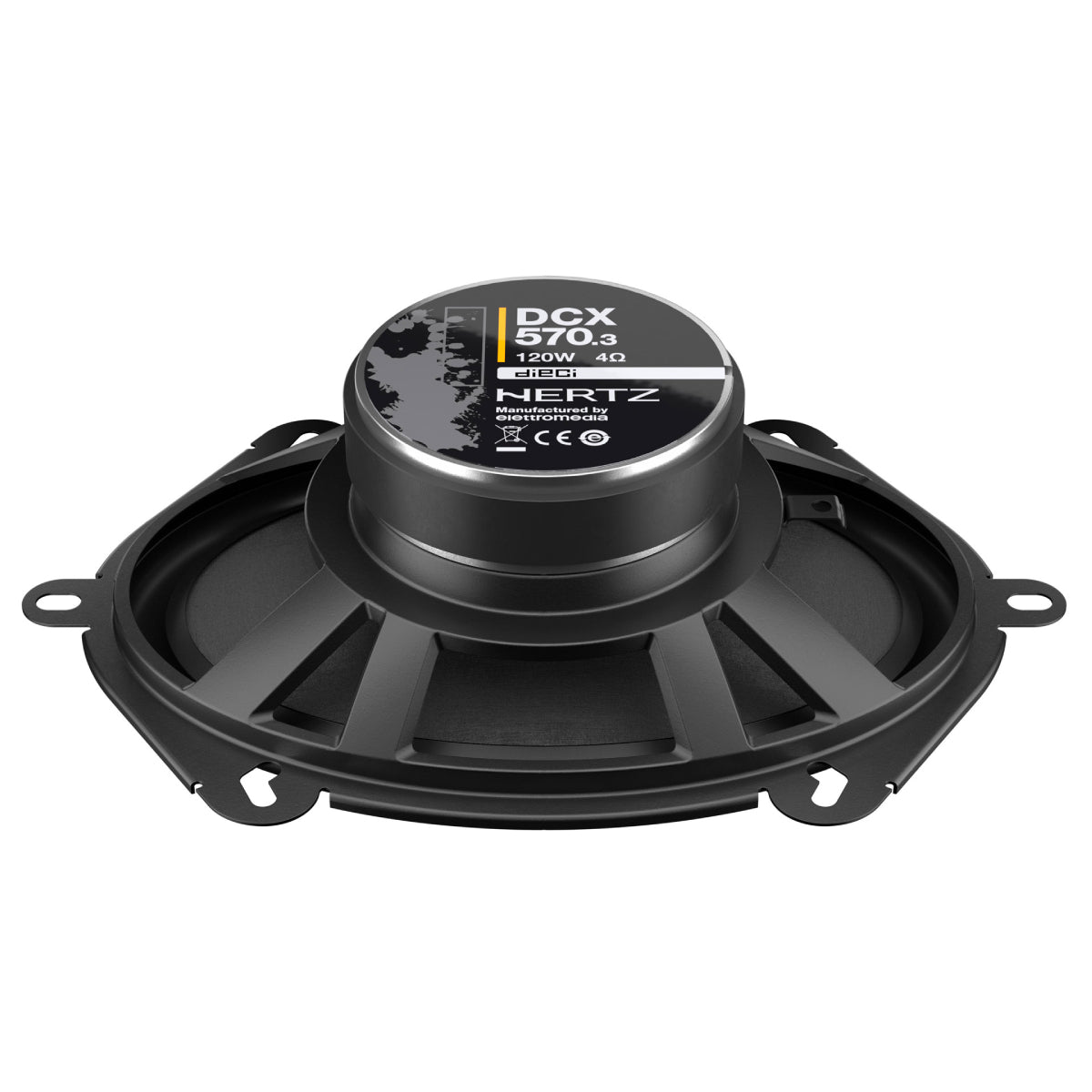 Hertz DCX 570.3 5x7 Inch 2-Way Coaxial Car Speakers - High-Quality Audio for Cars, Trucks & SUVs | Perfect for Upgrading Vehicle Sound System