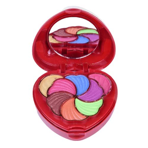 LANELLIE Makeup Kit for Girls - Full Set with Eyeshadow, Lip Gloss, Mirror & Contour Powder - Perfect for Teens, Beginners & Birthday Gifts - Great for Parties, School Events & Makeup Practice