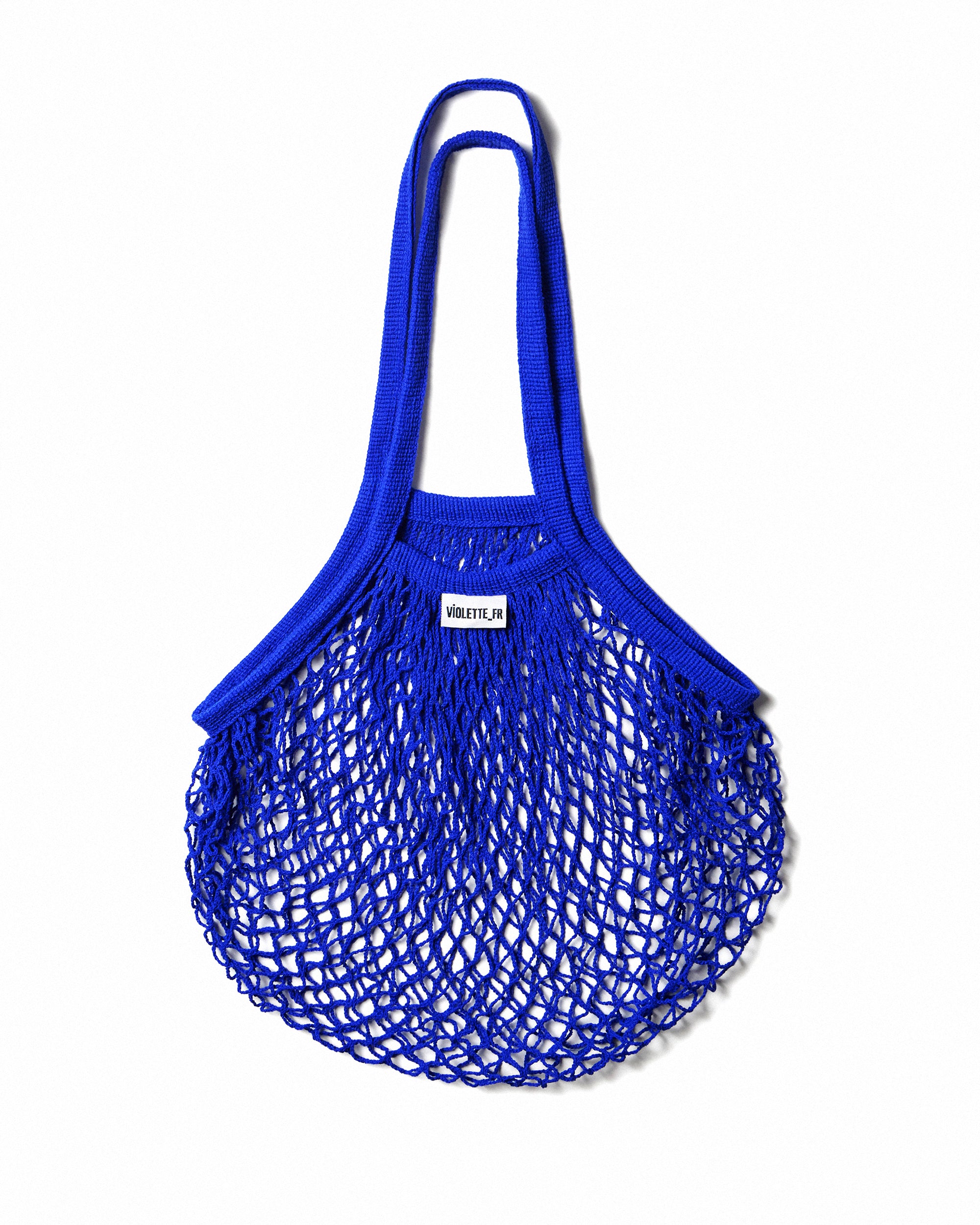 VIOLETTE_FR Stylish Canvas Market Tote Bag - Eco-Friendly Reusable Grocery Shopping Bag for Women, Perfect for Farmers Market, Beach & Daily Use