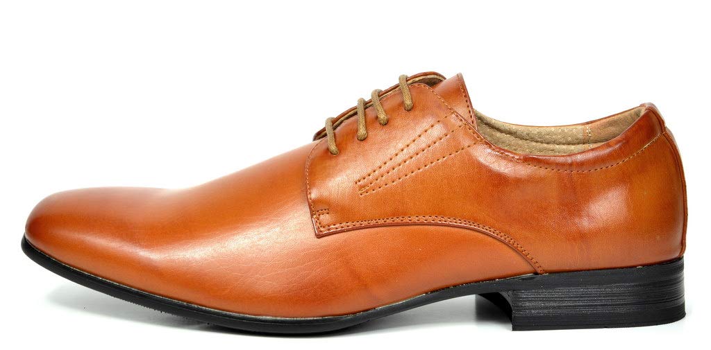 Bruno Marc Men's Classic Modern Oxford Dress Shoes - Formal Lace Up Leather Lined Business Shoes for Office, Wedding & Special Occasions