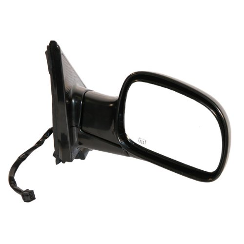 2001-2007 Dodge Caravan & Chrysler Town & Country Power Heated Black Right Side Rear View Mirror - Replacement Part for Improved Visibility in Rain & Winter Driving