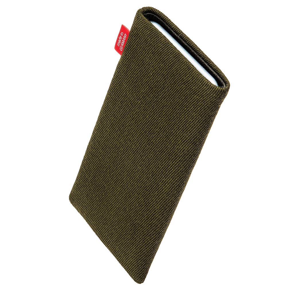 Premium Custom Tailored Edelweiss Sleeve Case for BlackBerry KEY2 / KeyTwo | German-Made Luxury Fabric Pouch with Microfiber Lining for Screen Protection & Cleaning | Perfect for Business Professionals & Travel Use
