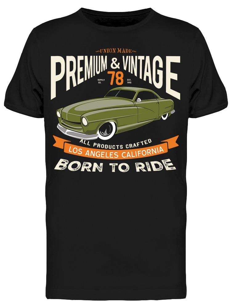 Premium Vintage T-Shirt for Men - Soft Cotton Retro Graphic Tee - Casual Streetwear for Everyday Wear & Outfits