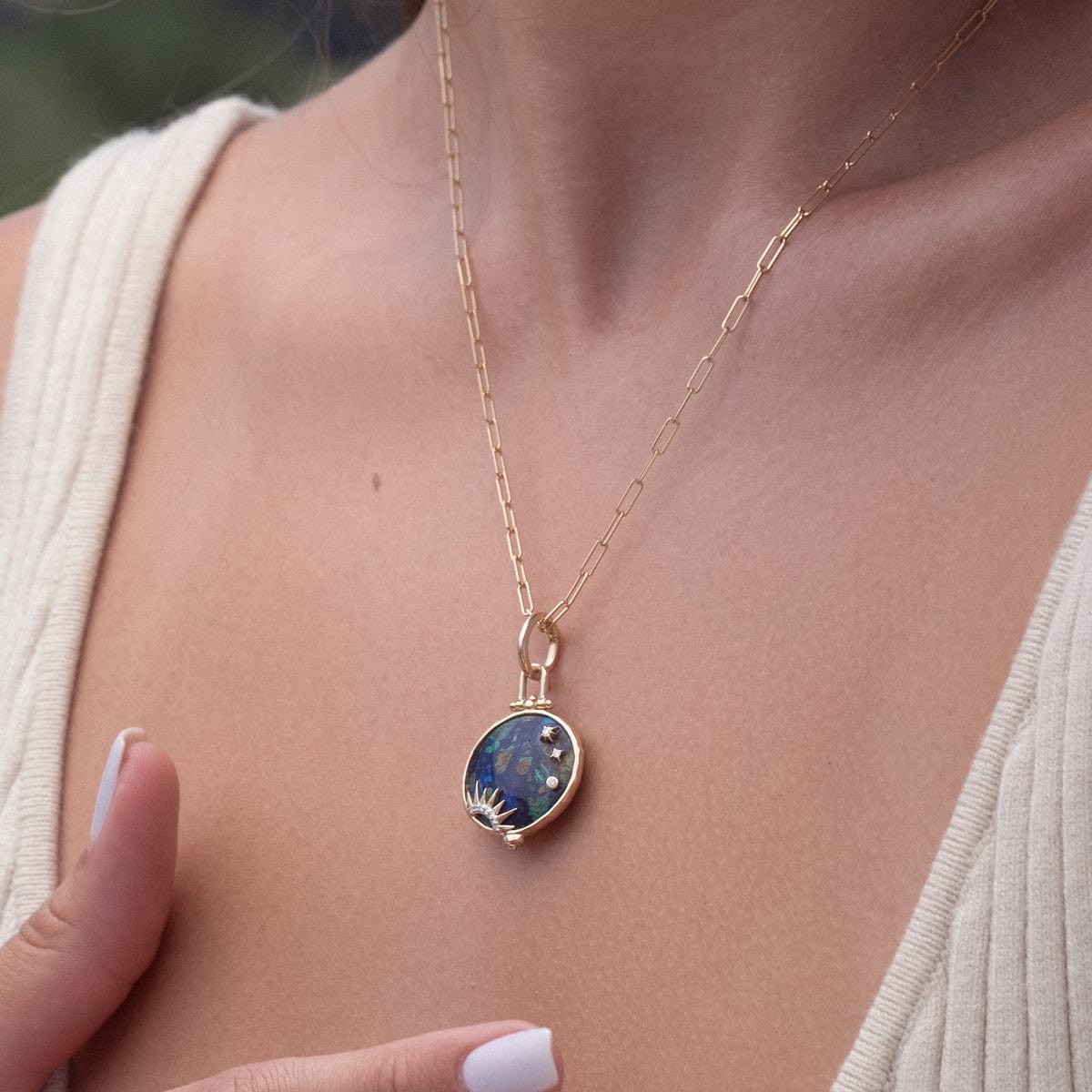 Two Sided Tree of Life Pendant Necklace - Spiritual Jewelry for Women & Men - Perfect for Meditation, Yoga & Gift Giving