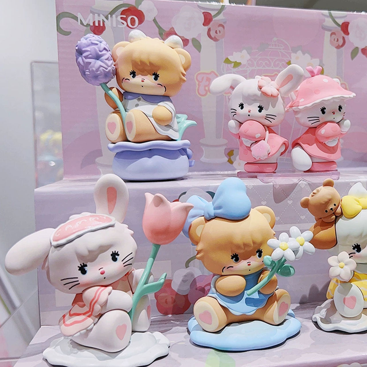 MIKKO Flower Series Blind Box - Cute Collectible Figures for Home Decor, Office Display & Gift Giving