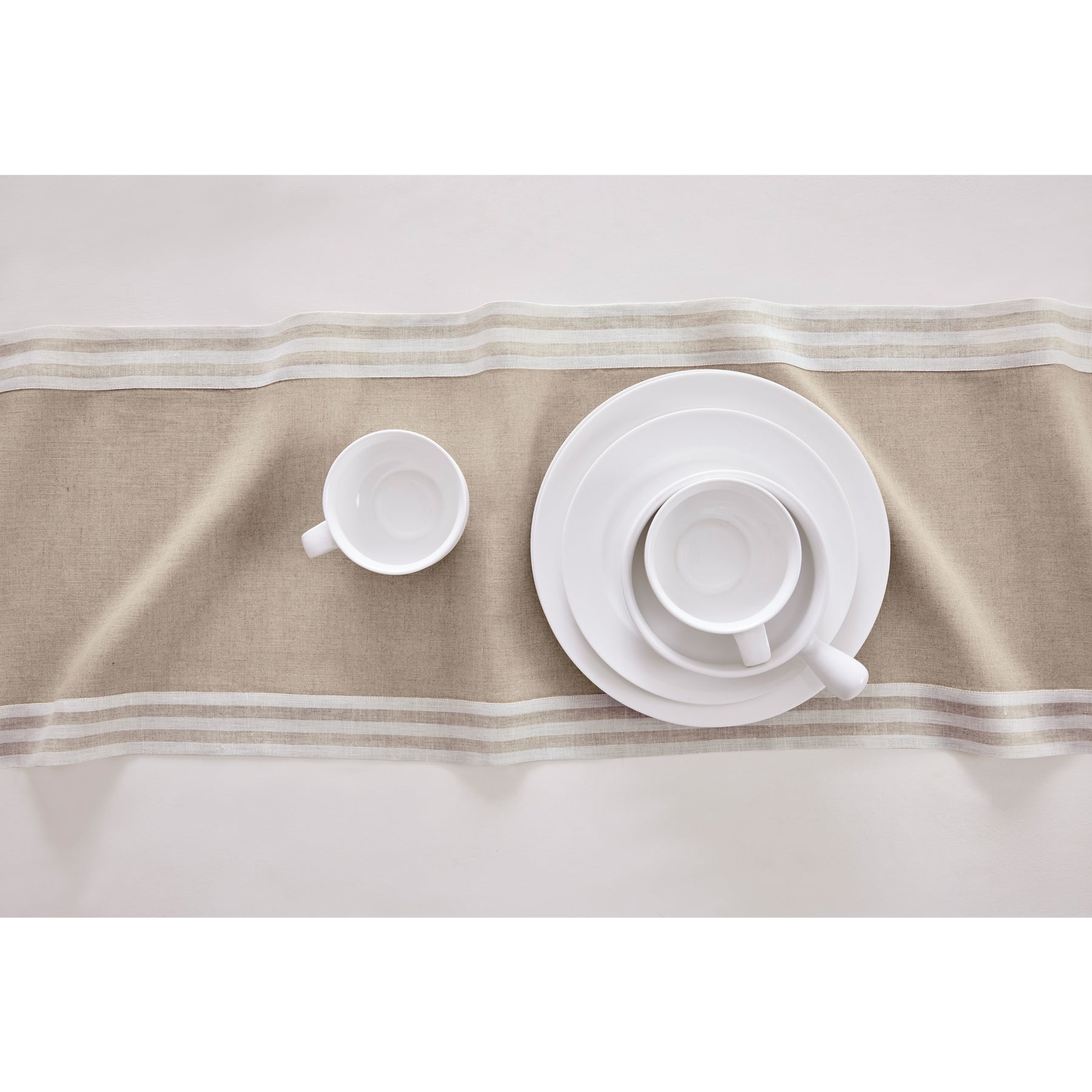 Elegant Mila Table Runner - Premium Linen Dining Decor for Weddings, Holidays & Everyday Use