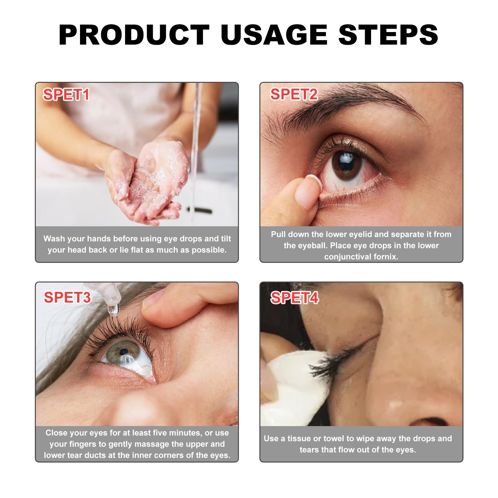 Spectraeye Color Changing Eye Drops - Natural & Safe Formula to Lighten & Brighten Iris Color (5 Shades) | Perfect for Cosplay, Halloween Costumes & Special Effects Makeup