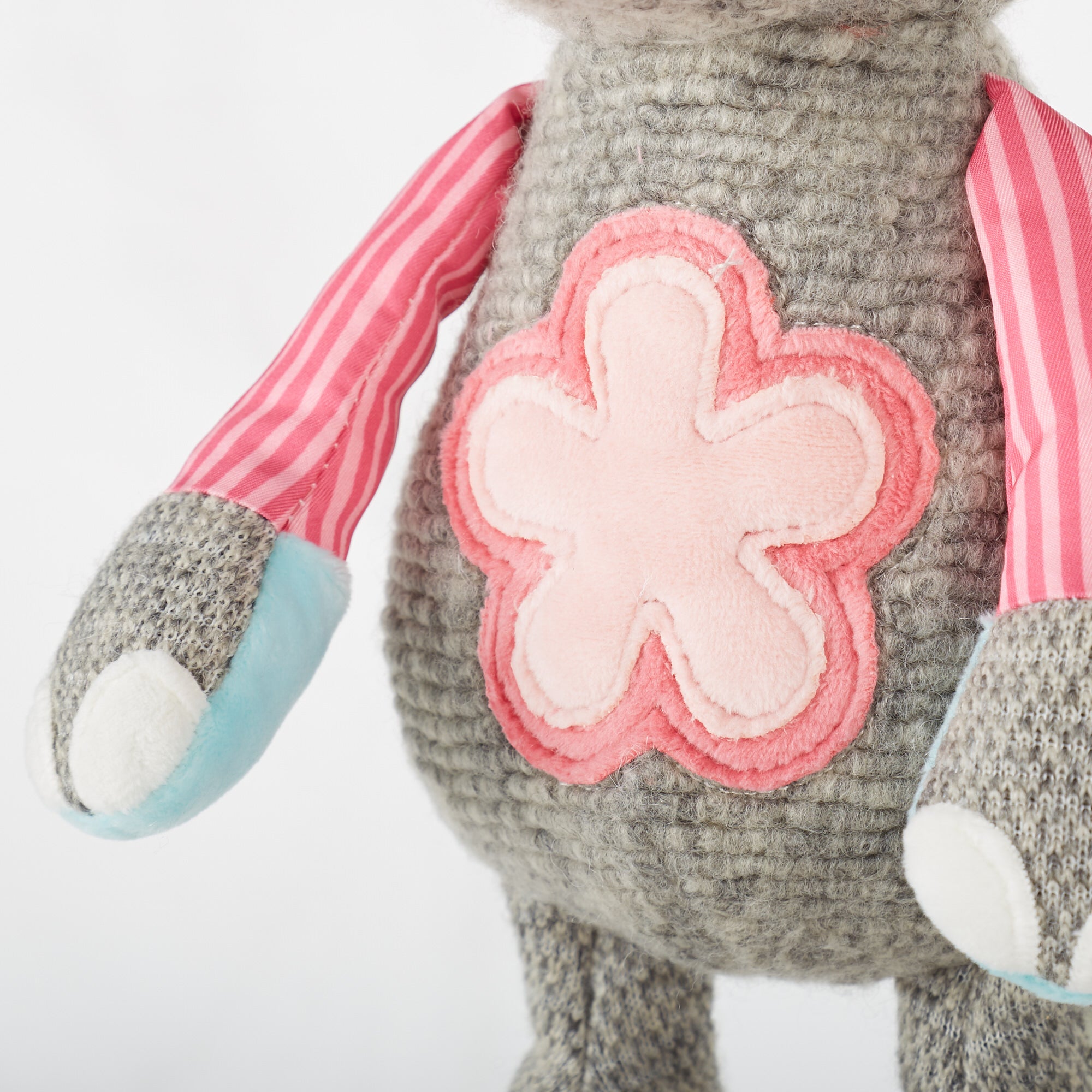 Patchwork Flower Elephant Plush Toy - Soft Stuffed Animal for Kids, Nursery Decor, Baby Shower Gift | Perfect for Cuddling, Room Decoration, and Themed Parties