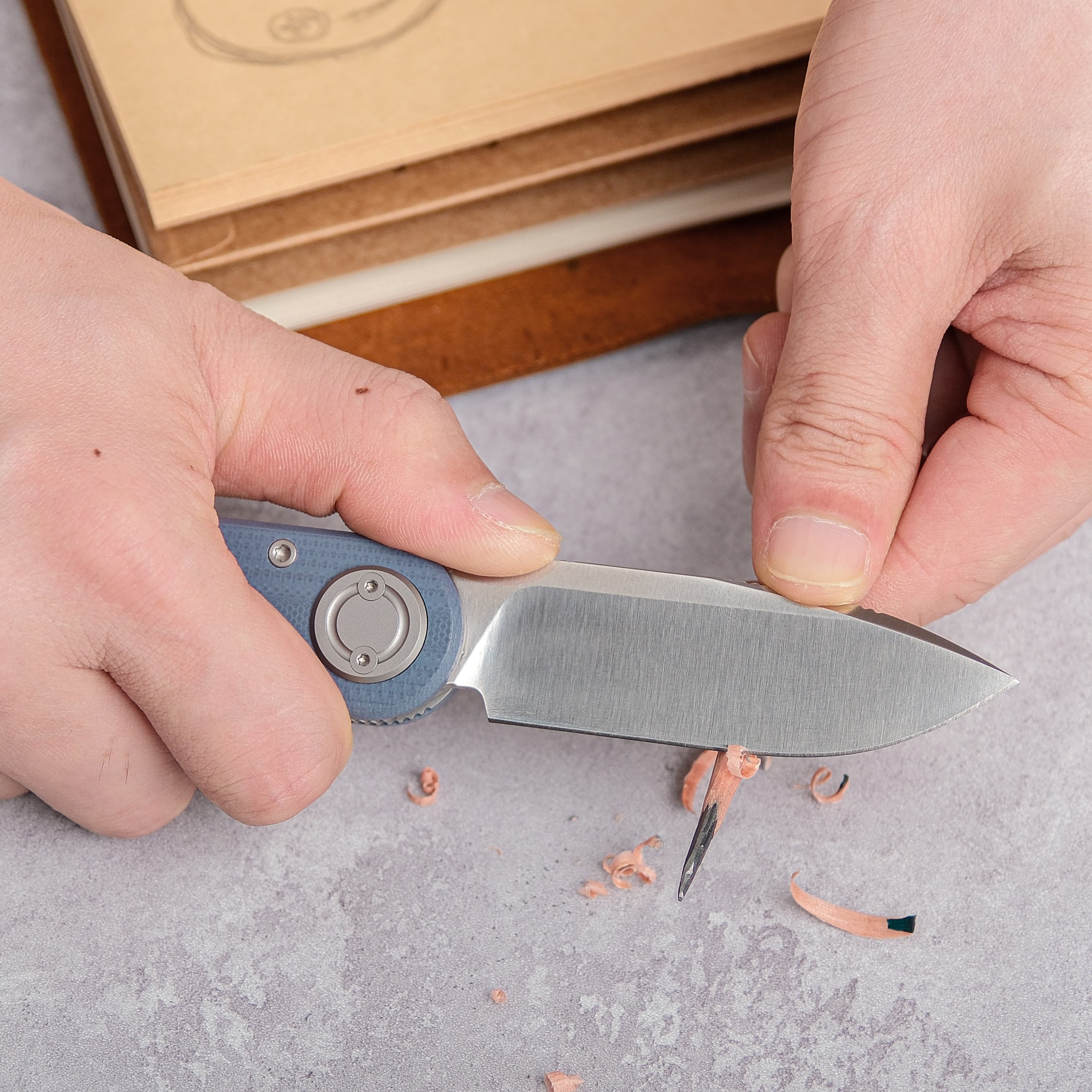 Corgi V 295 Folding Knife with Vanchor Lock - 2.95