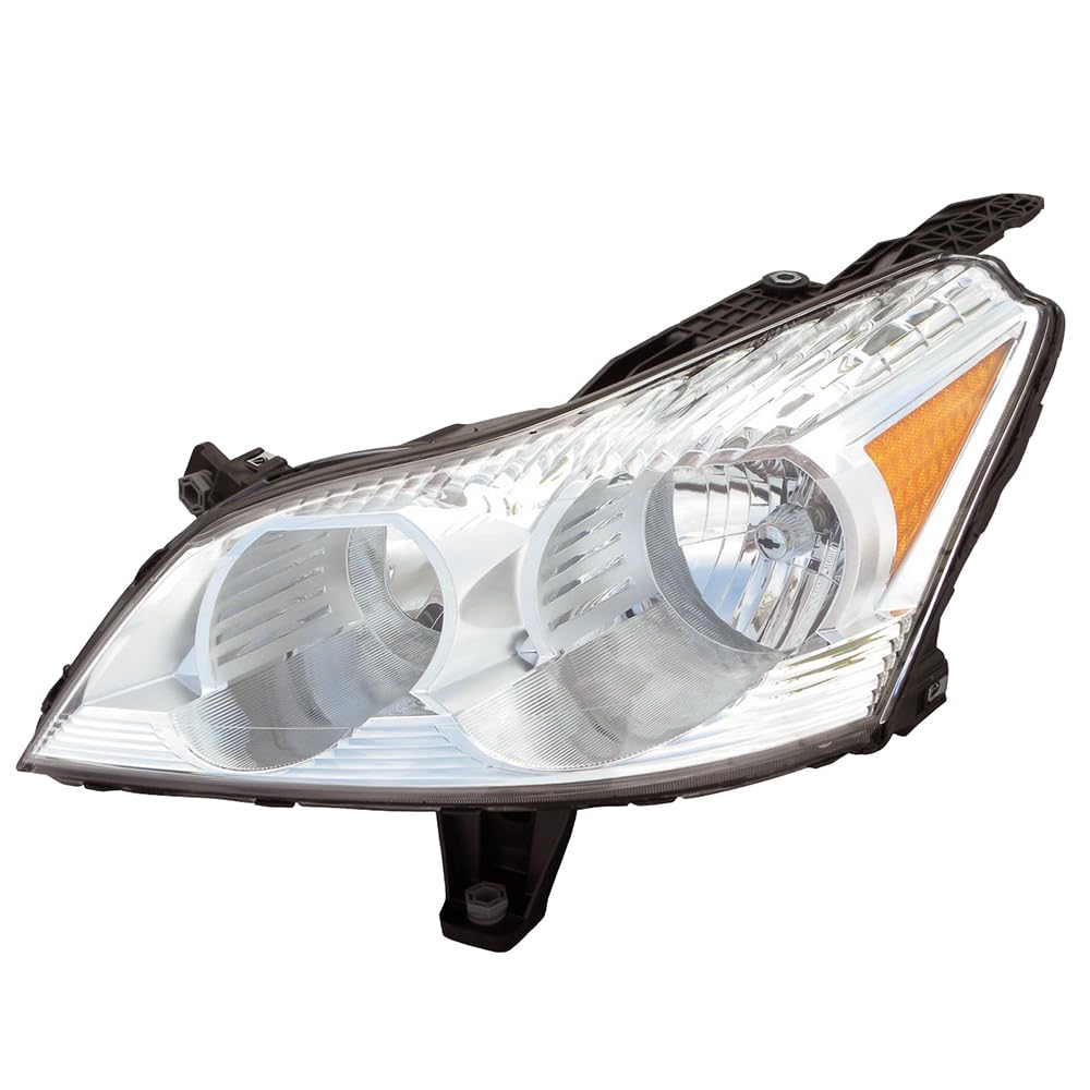 OE Style Halogen Headlights Assembly Replacement for 2009-2012 CHEVROLET TRAVERSE LT LS - GM2502330 GM2503330 20794801 20794802 - Perfect for Night Driving & Enhanced Visibility