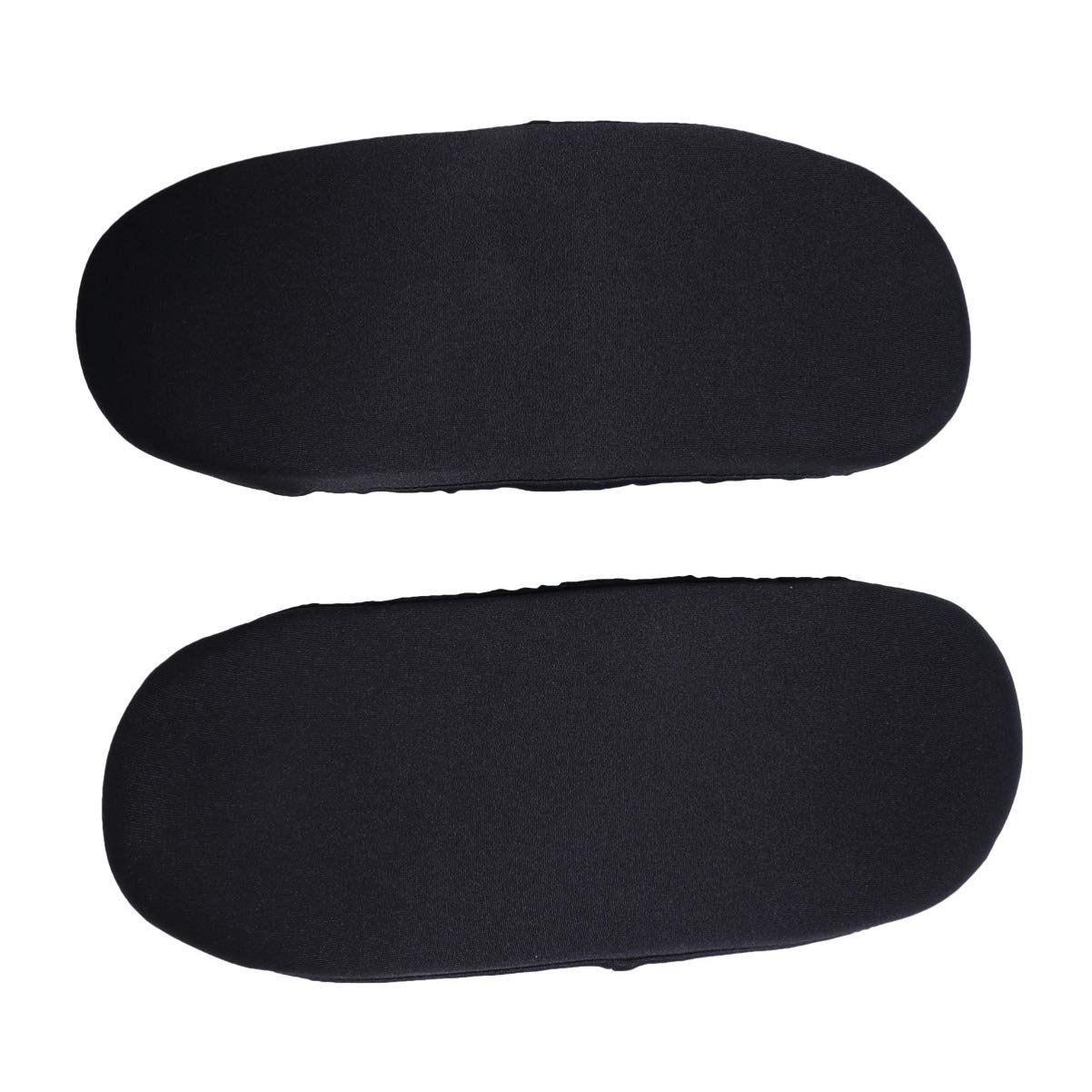 HEALLILY Universal Office Chair Armrest Replacement - 1 Pair Ergonomic Sponge Cushion Pads, Washable & Comfortable Arm Rest Covers for Computer Chairs - Perfect for Home Office, Gaming & Workspace Setup