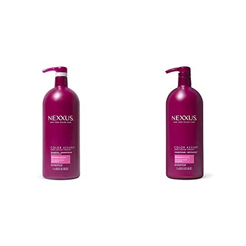 Nexxus Hair Color Assure Shampoo & Conditioner Set for Color-Treated Hair - Sulfate-Free, Vibrant Color Protection, Salon-Quality Care | Perfect for Daily Use at Home or Salon