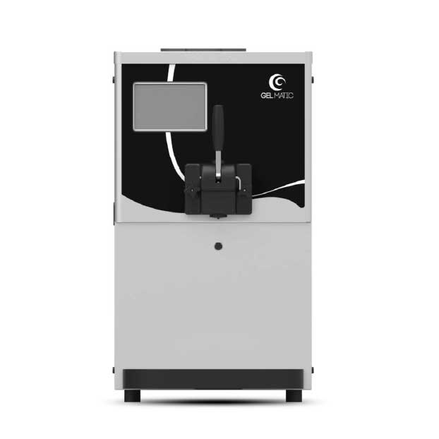 GEL MATIC 20 Soft Serve Ice Cream Maker Machine - Commercial Countertop 57.3 lb/Hour Capacity - Perfect for Ice Cream Shops, Cafes, and Dessert Businesses