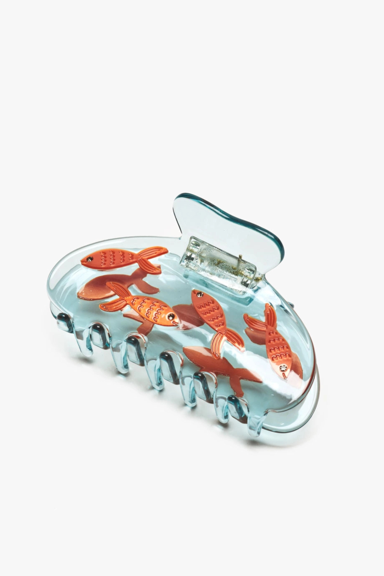 Goldfish Hair Claw Clip - Cute Fish-Shaped Hair Accessory for Women & Girls - Perfect for Ponytails, Buns & Updos - Great for School, Work & Parties