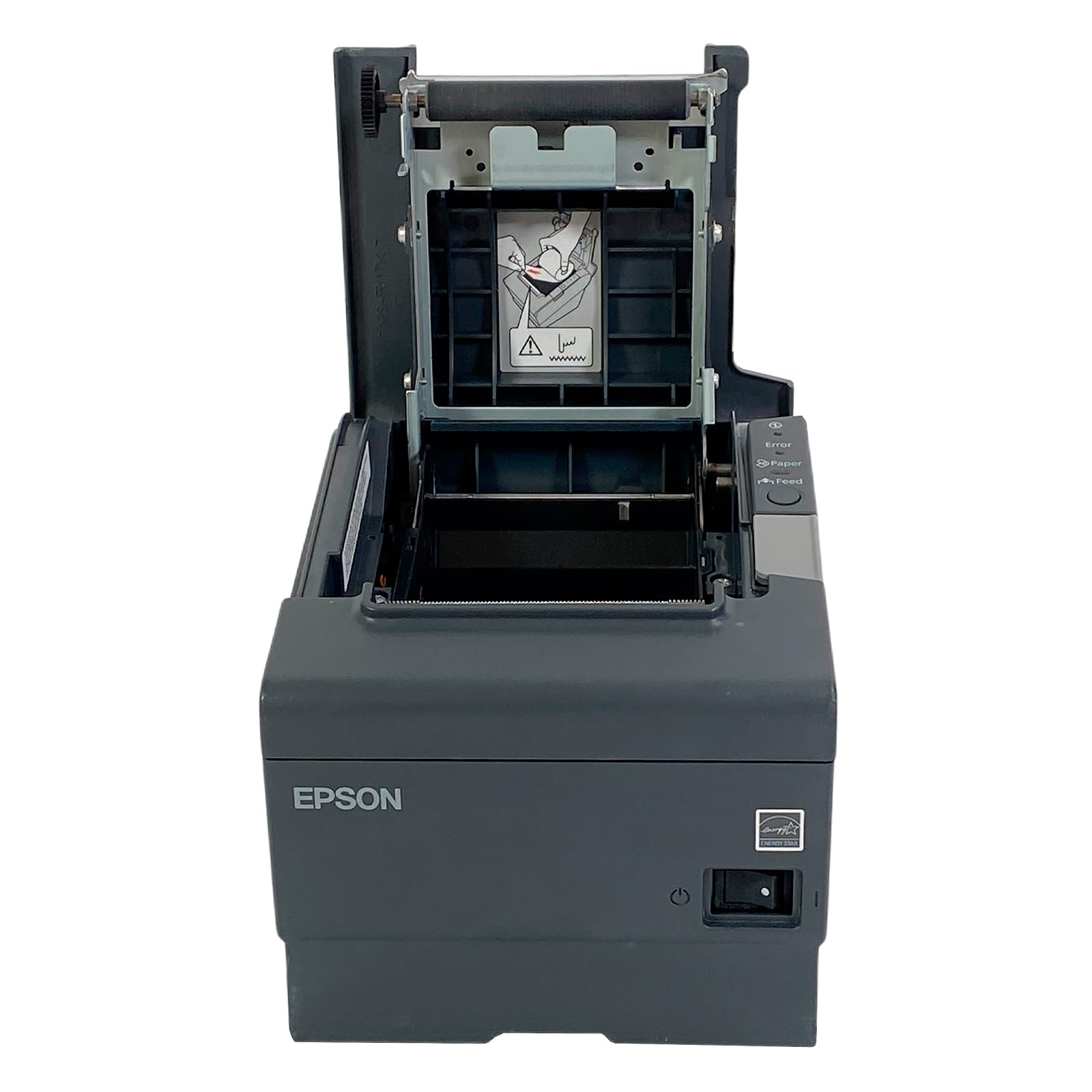 Epson TM-T88V M244A Thermal Receipt Printer - Built-in USB & UIB Interface - 90-Day Warranty (Renewed) - Ideal for Retail Stores, Restaurants & POS Systems