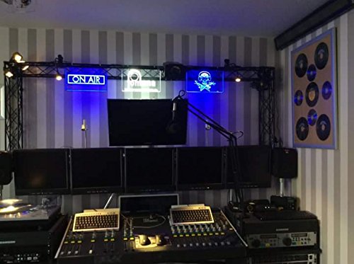 ADVPRO On Air Headphone Studio Bar Beer LED Neon Sign - Purple 24x16 Inches - Perfect for Home Bars, Man Caves & Music Studios