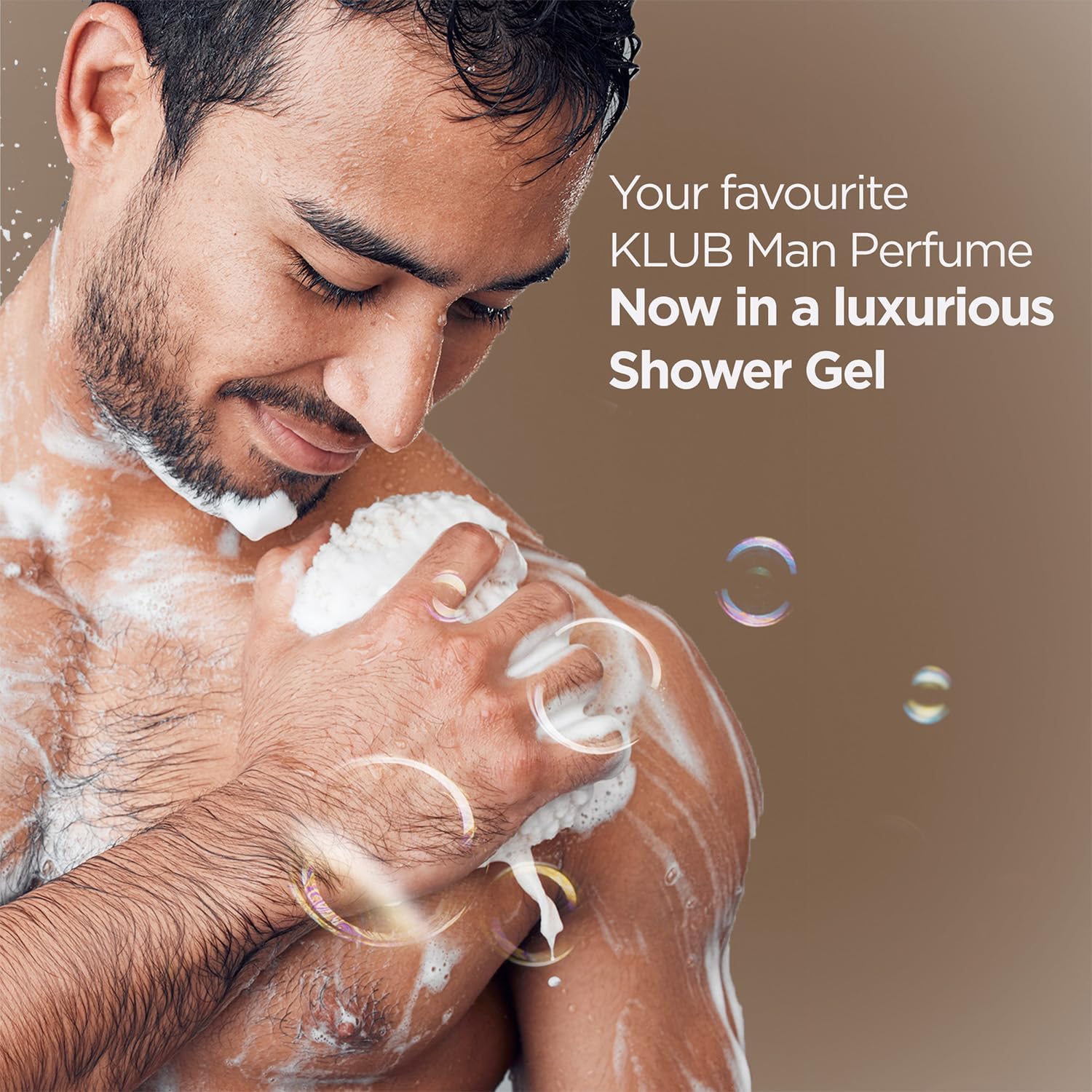 Bella Vitaa Luxury KLUB Men's Body Wash & Shower Gel - Deep Cleansing, Hydrating & Moisturizing with Aloe Vera for Softer, Smoother Skin (500ml) | Refreshing Daily Shower for Gym, Travel & Home Use