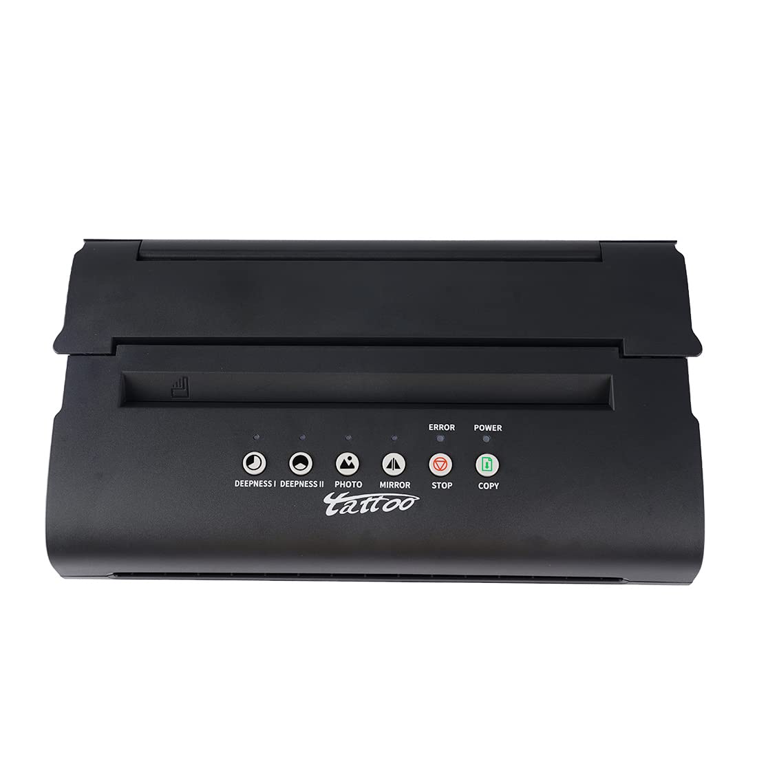 Dragonhawk Black Tattoo Transfer Stencil Machine - Professional Thermal Copier Printer for Tattoo Artists (Model ZY003-2) | Perfect for Tattoo Studios, Body Art Designs & Permanent Makeup Applications