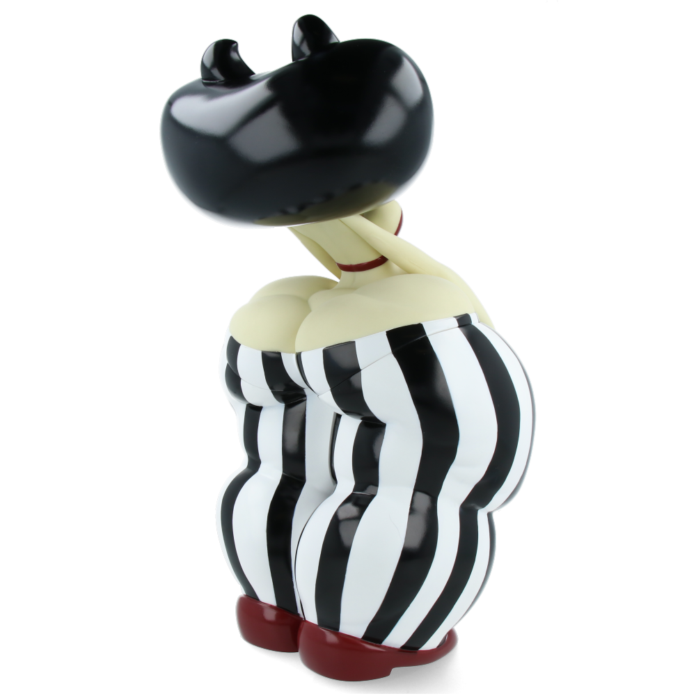 Dave Cooper Mimi Wobbly Paris Version - Cute Wobbly Cat Figurine for Home Decor, Office Desk & Gift Ideas